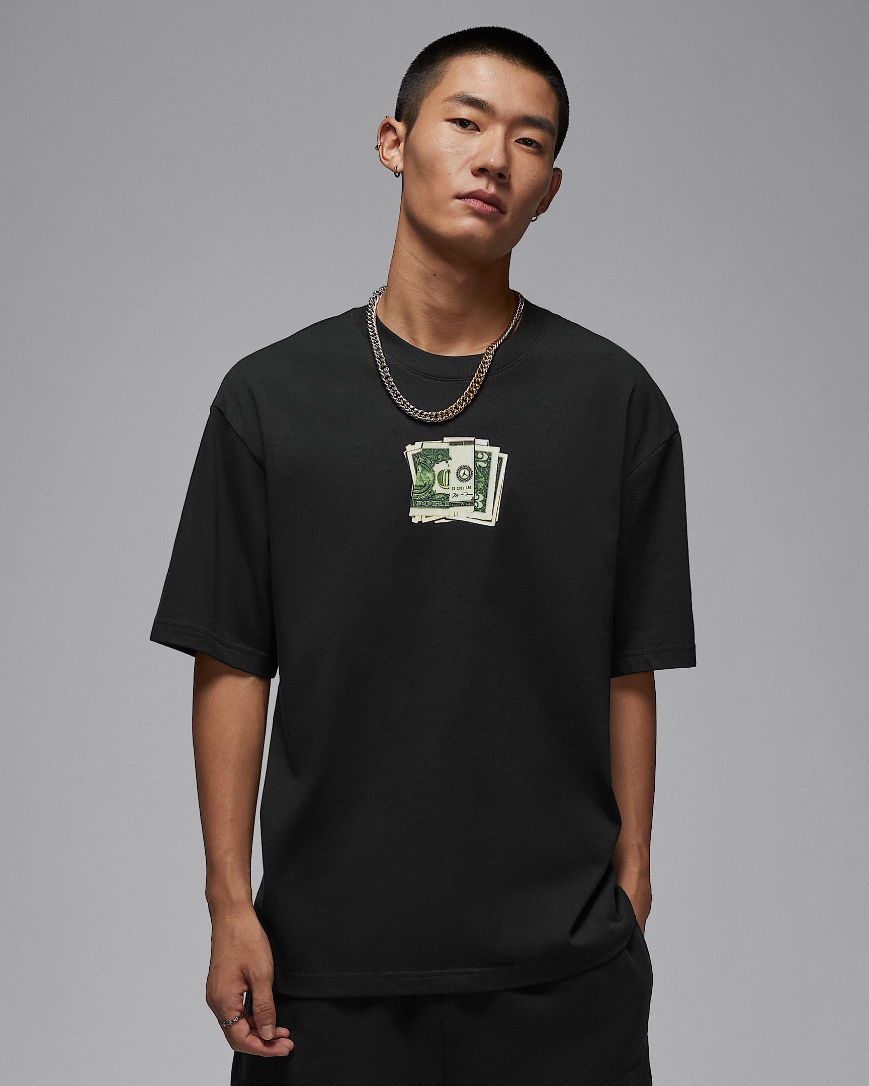 Jordan AJ3 男子T恤 - 黑