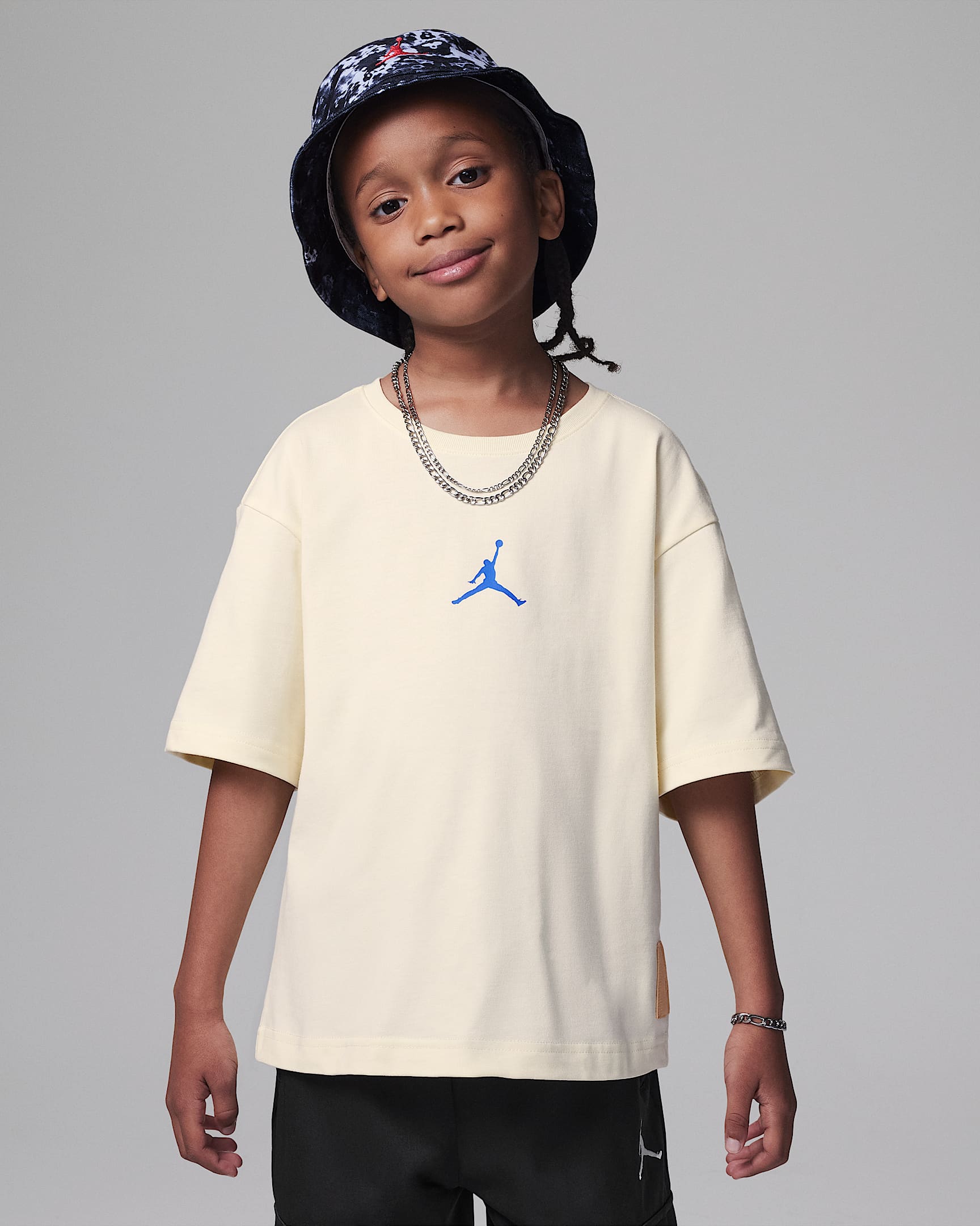 Jordan MJ Flight MVP 幼童T恤 - 椰奶色