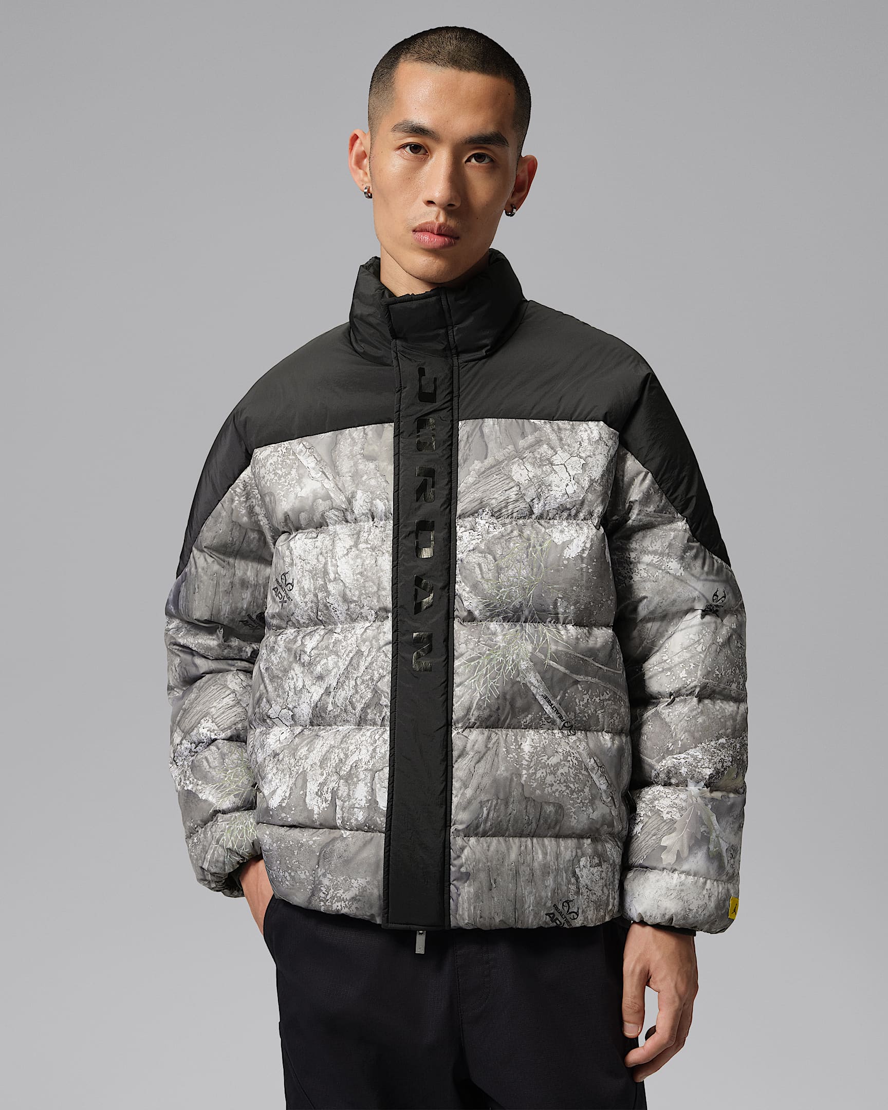 Jordan Flight Realtree 男子拒水羽绒夹克 - 白色