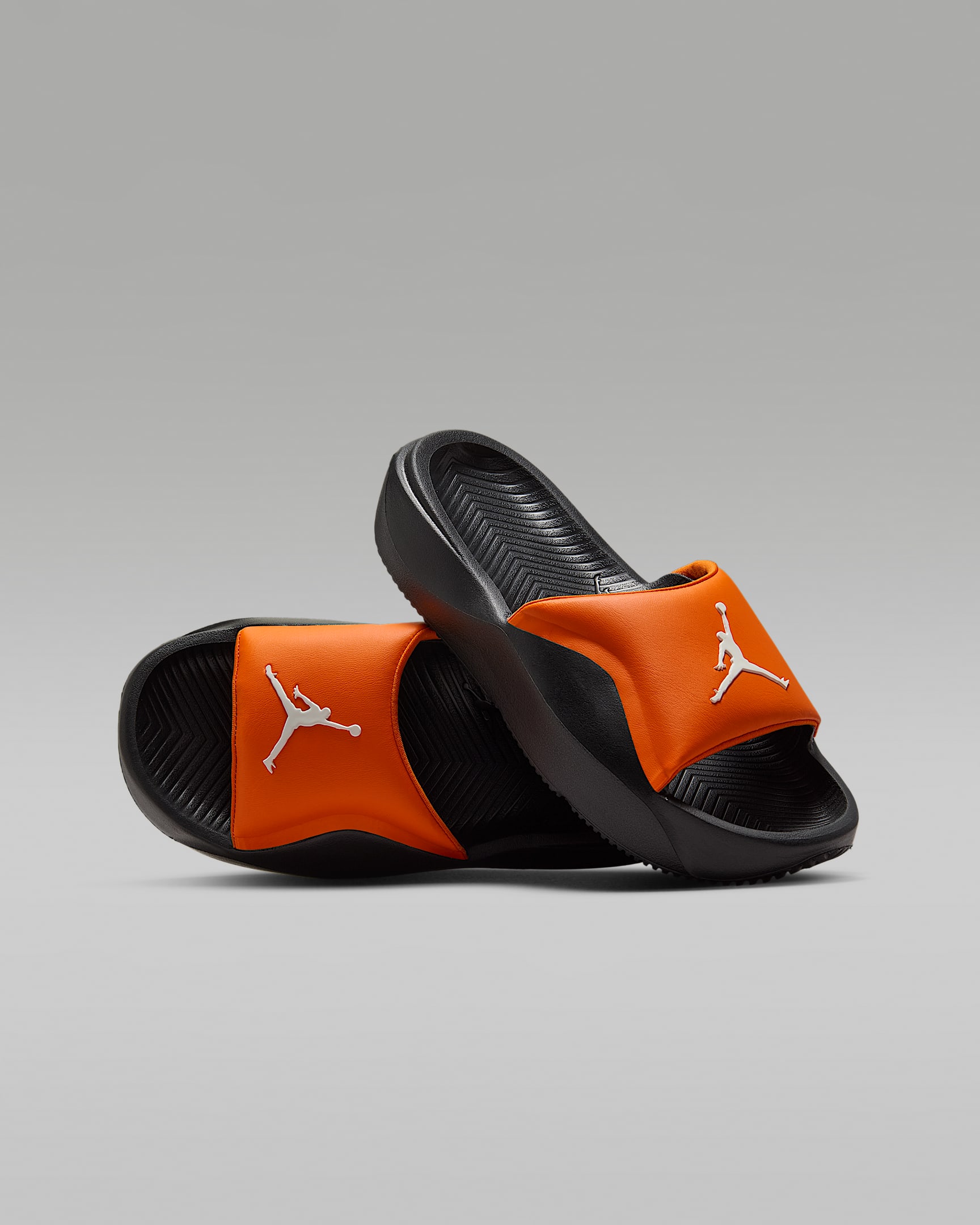 Jordan Franchise 大童拖鞋 - 海星橙/黑/帆白