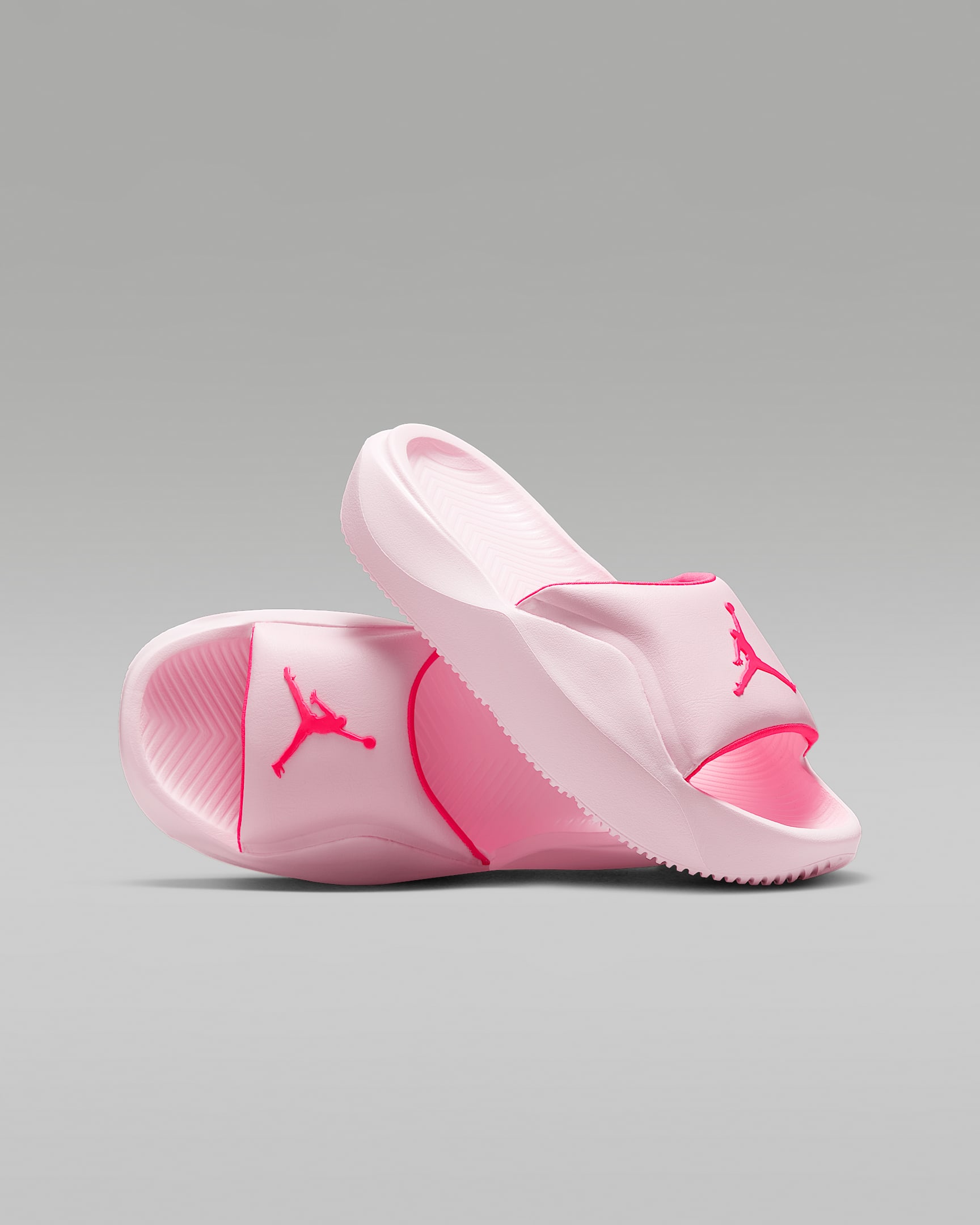 Jordan Franchise 大童拖鞋 - 泡沫粉/透明粉
