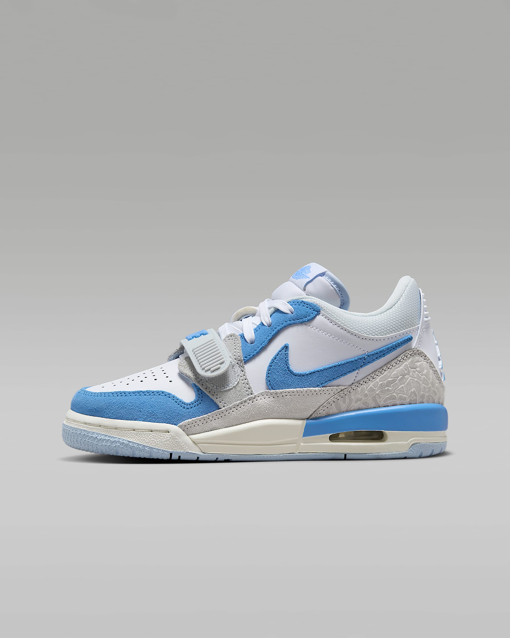 Air Jordan Legacy 312 Low AJ312 大童运动鞋 - 白色/白金色/帆白/传奇蓝