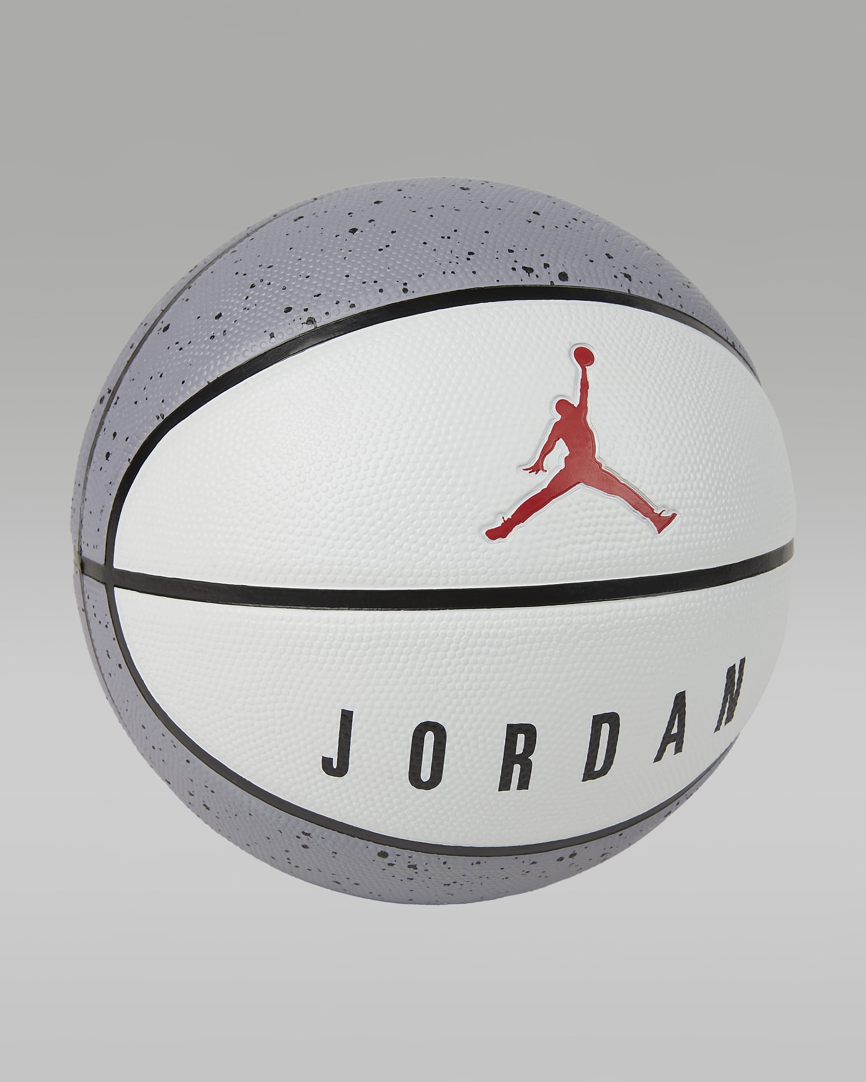 Jordan Playground 2.0 8P 篮球 - 水泥灰/白色/黑/火焰红