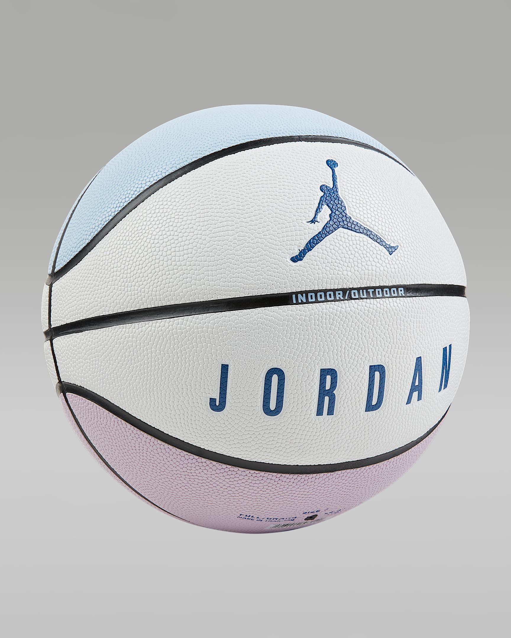 Jordan Ultimate 2.0 8P 篮球 - 冰蓝/白色/淡粉紫/纯蓝