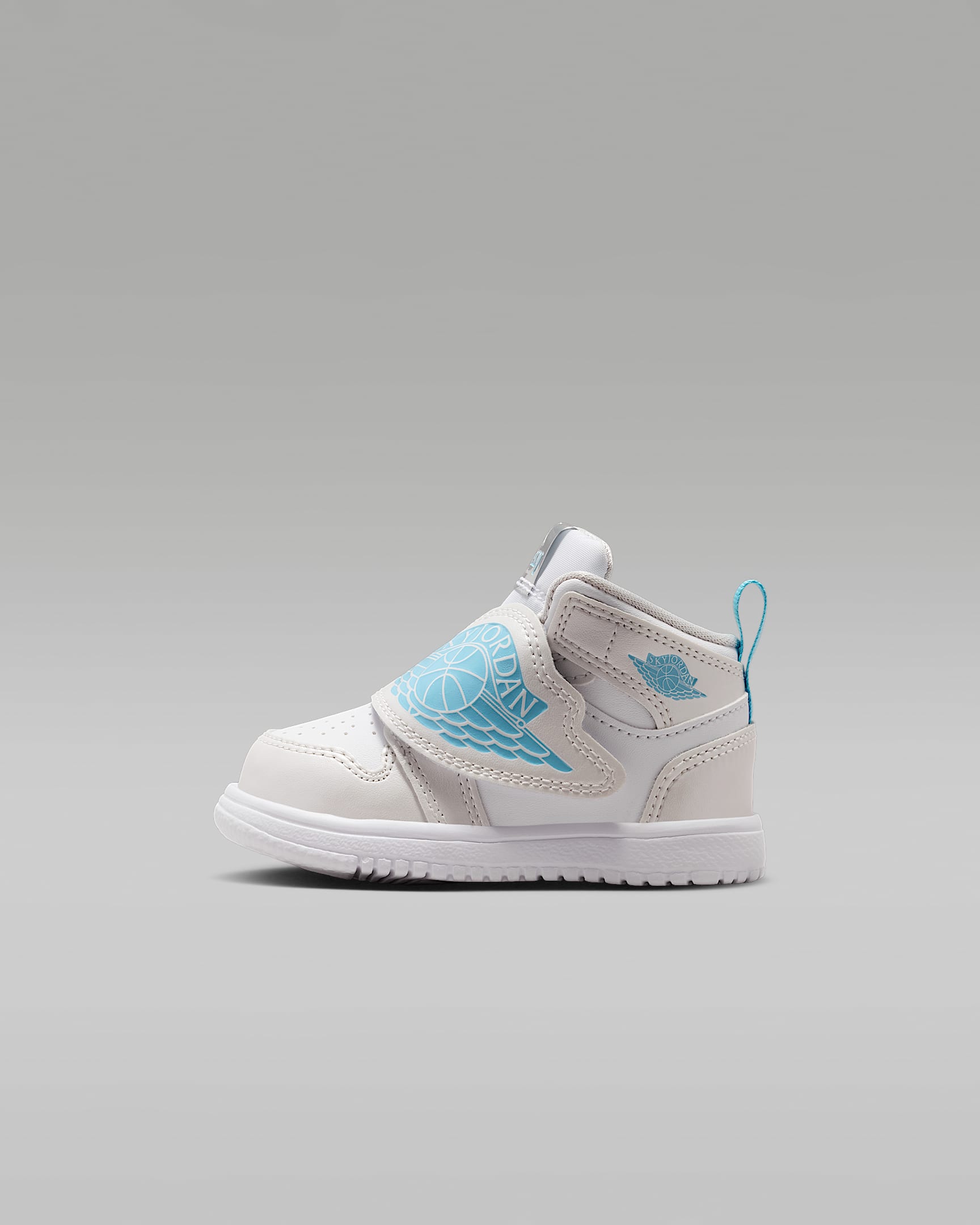 Sky Jordan 1 婴童运动鞋 - 尘光子色/青灰色/黑/冷蓝