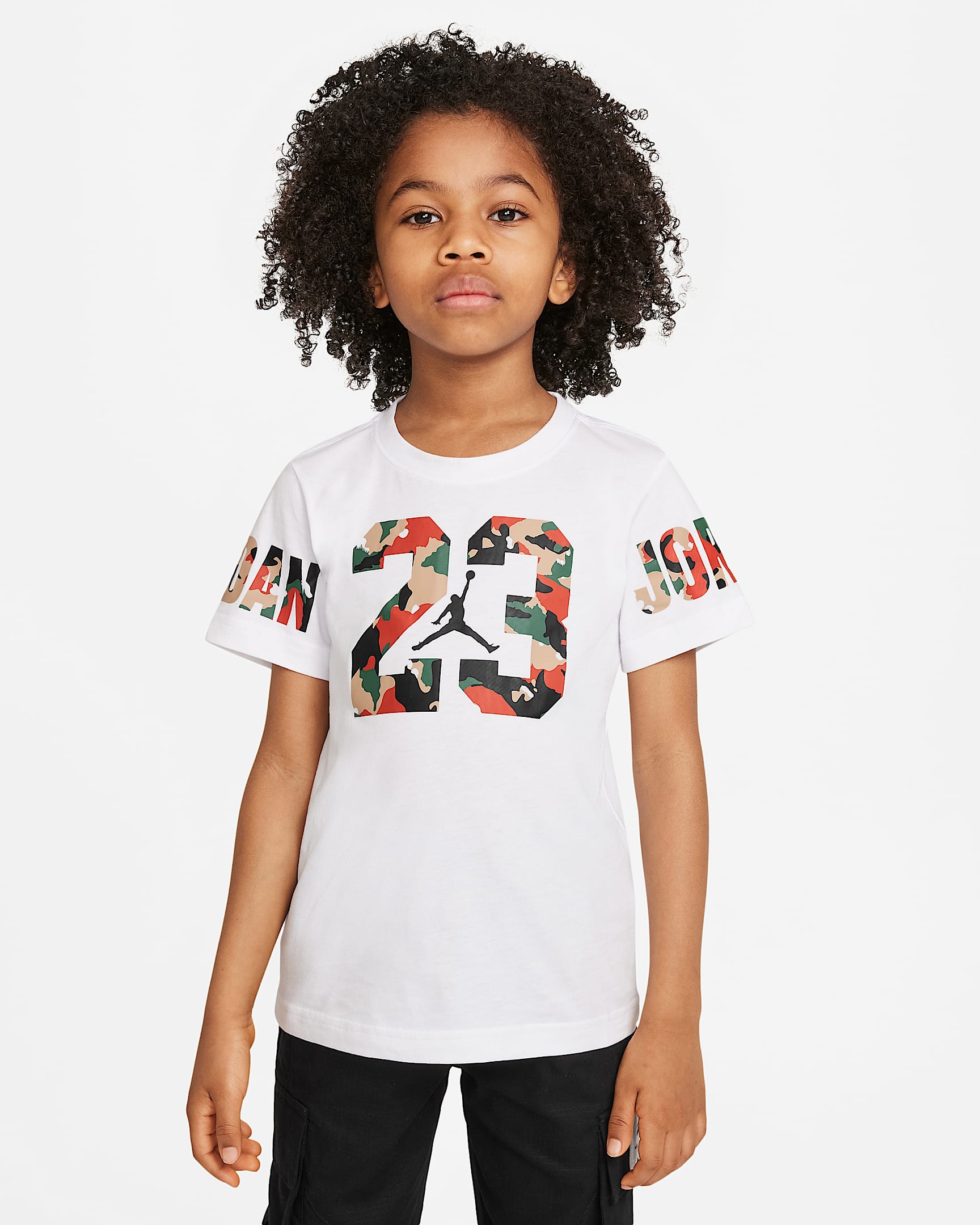 Jordan 幼童T恤 - 白色