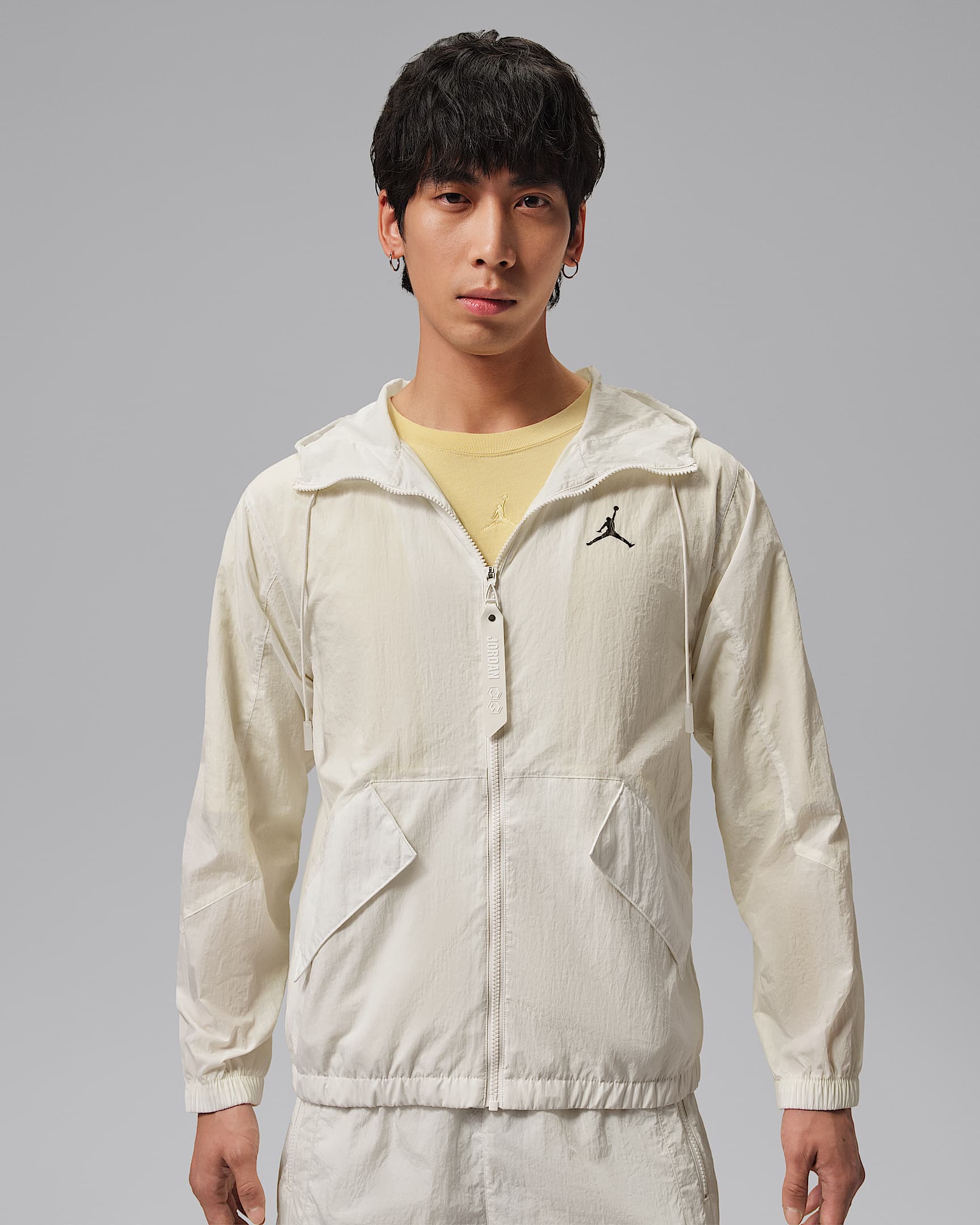 Jordan Utility 男子梭织夹克 - 幻影灰白