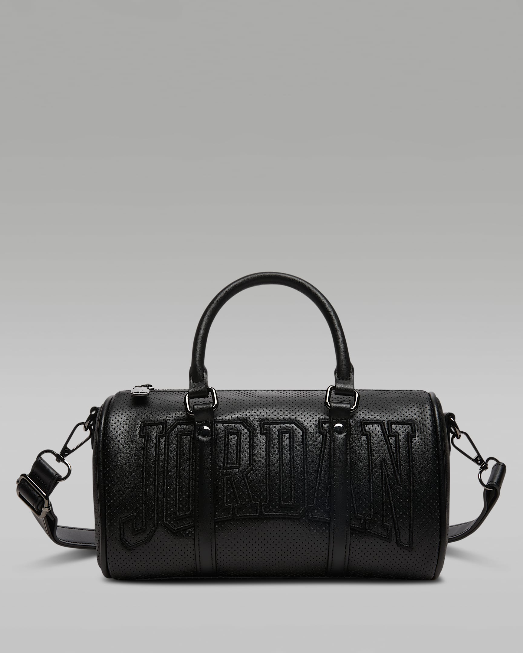 Jordan 打孔迷你行李包 - 黑