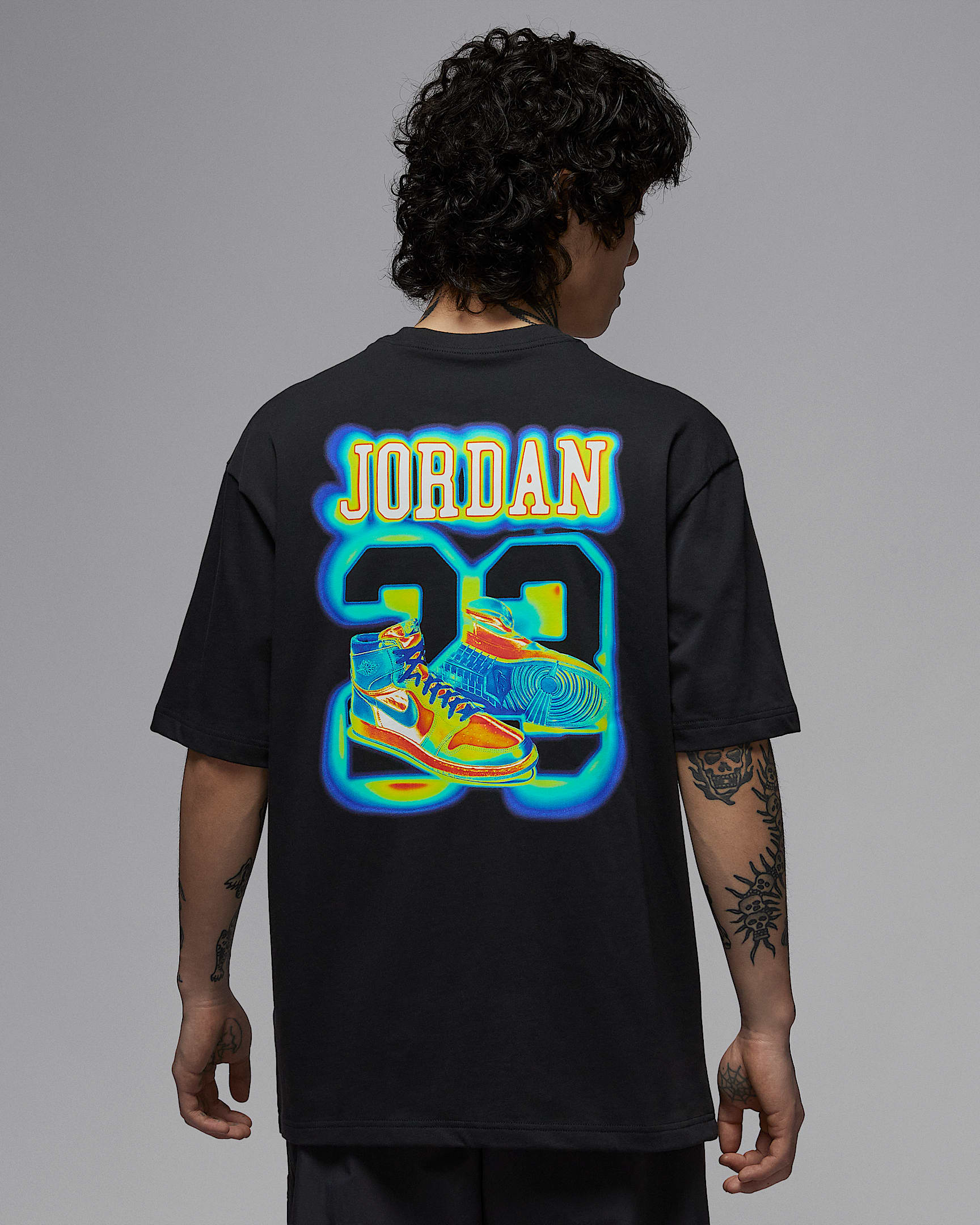 Jordan Brand 男子T恤 - 黑