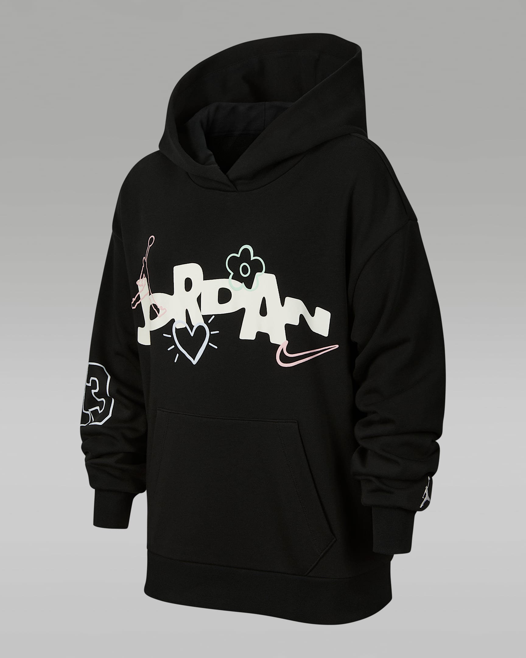 Jordan Love Is In The "Air" 大童连帽衫 - 灰黑