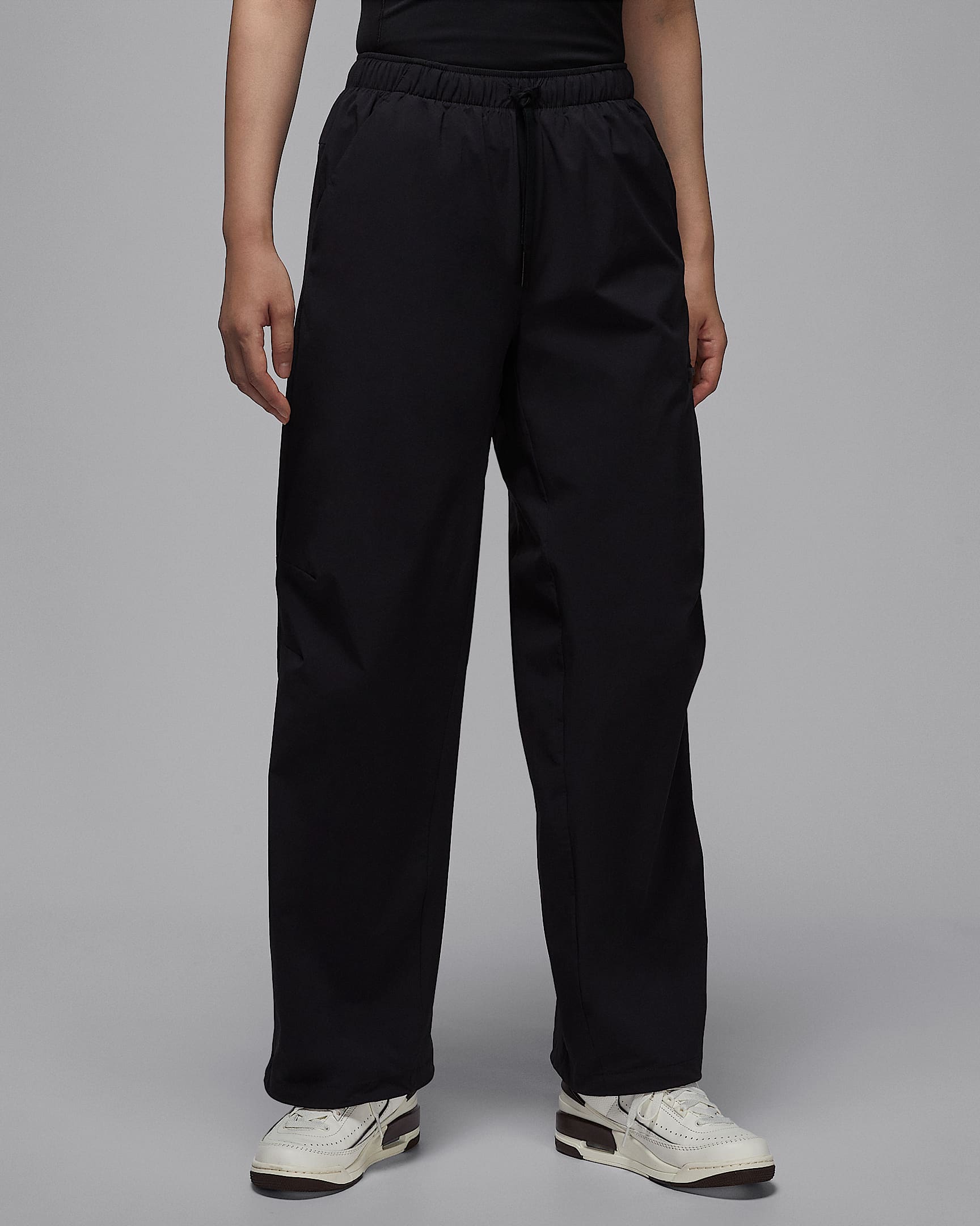 Jordan Sport Dri-FIT Tunnel 女子防晒速干长裤 - 黑/暗灰色
