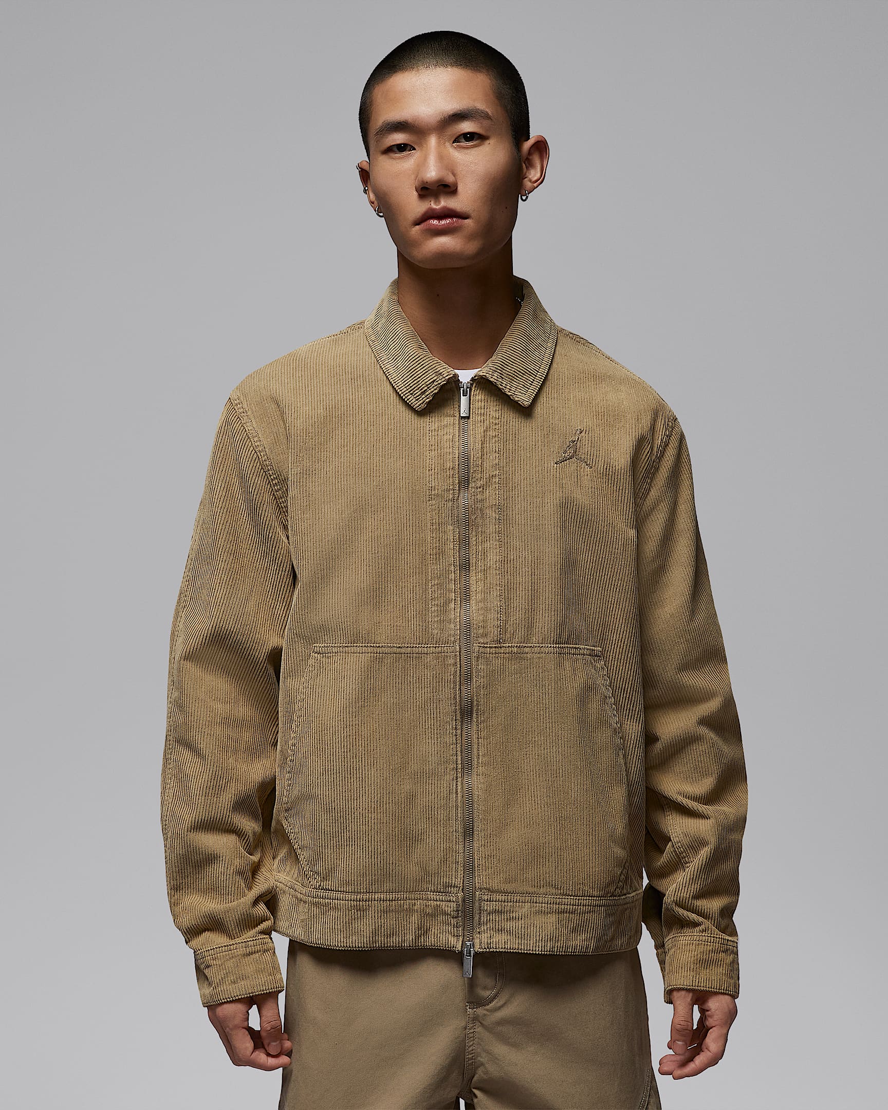 Jordan Flight 男子灯芯绒工装夹克 - 卡其/卡其