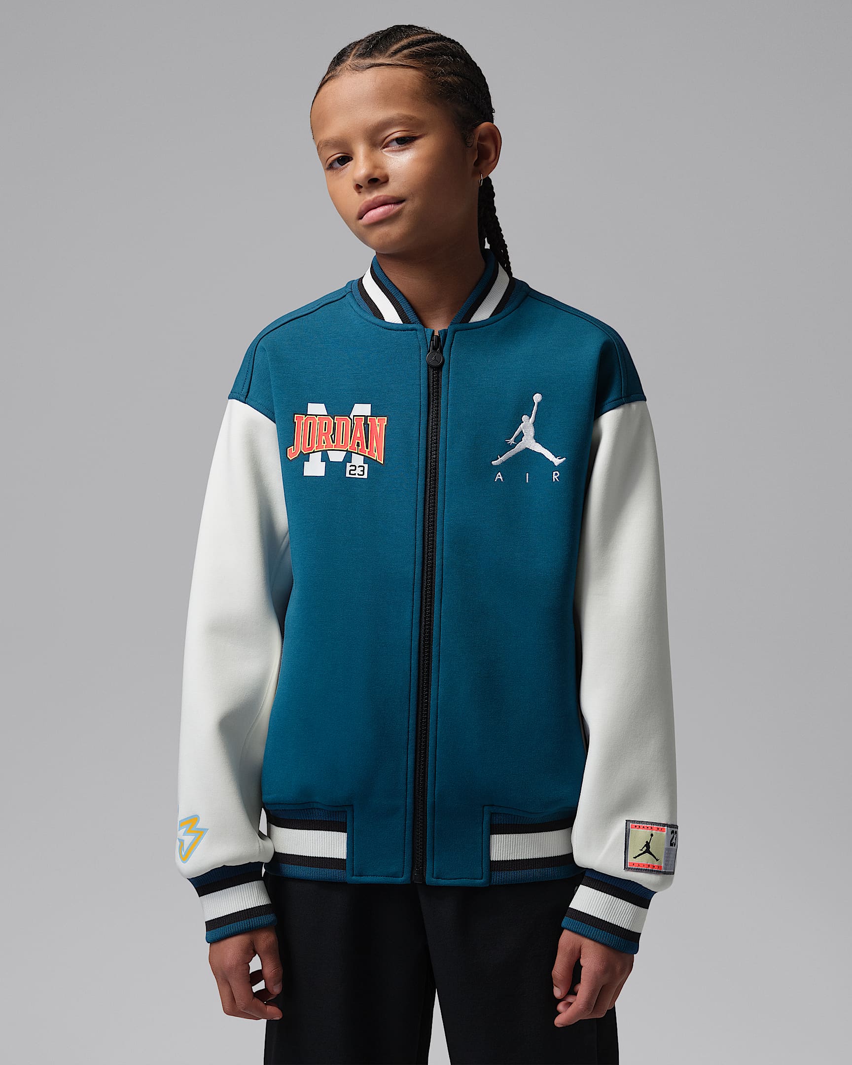 Jordan Patch Dynasty 大童夹克 - 深渊绿