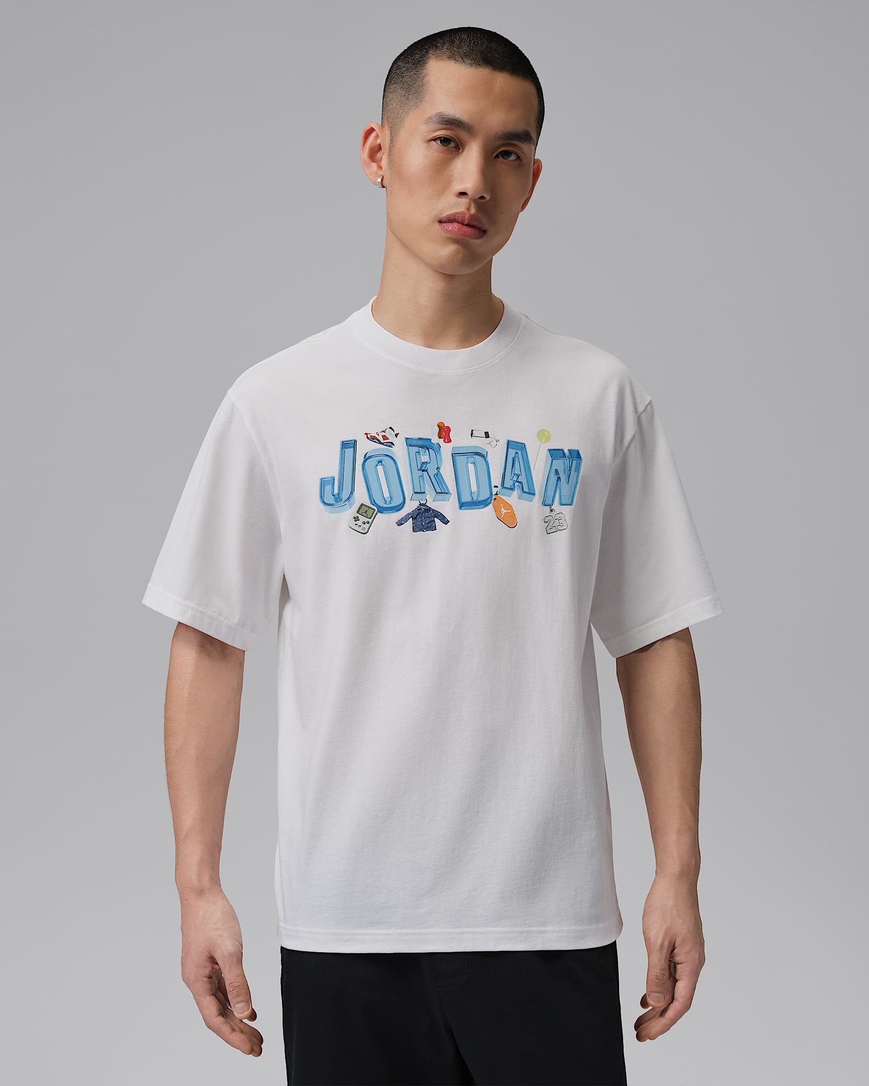 Jordan Collected Dreams 男子印花T恤 - 白色