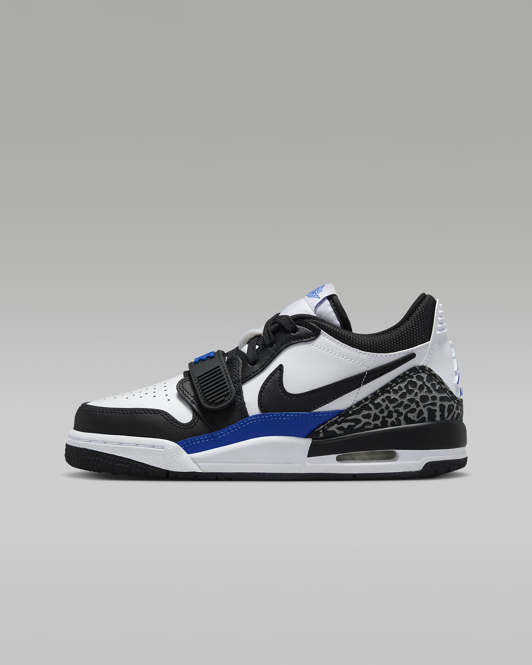 Air Jordan Legacy 312 Low AJ312 大童运动鞋 - 白色/游戏宝蓝/狼灰/黑