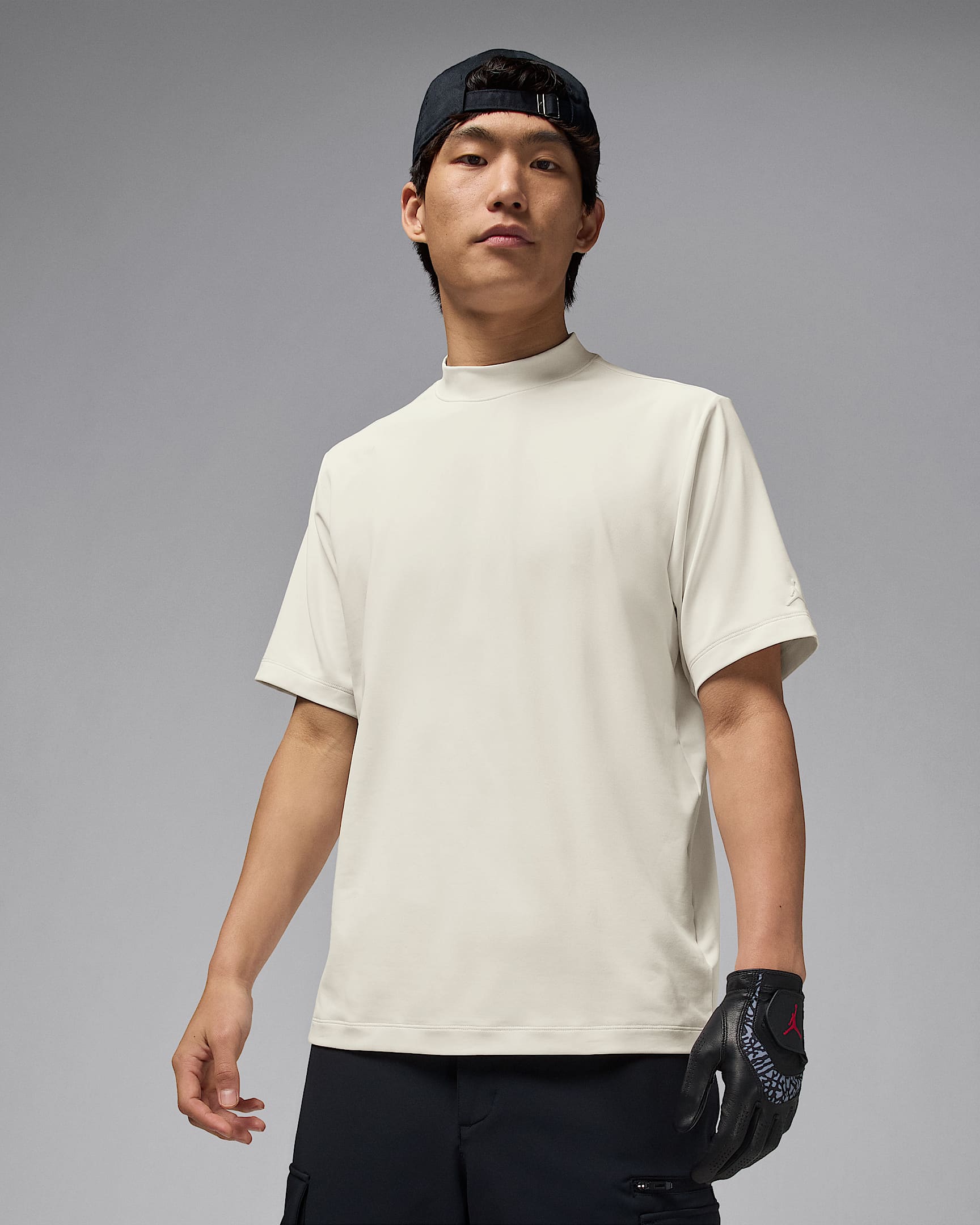 Jordan Sport 男子企领高尔夫T恤 - 幻影灰白/幻影灰白