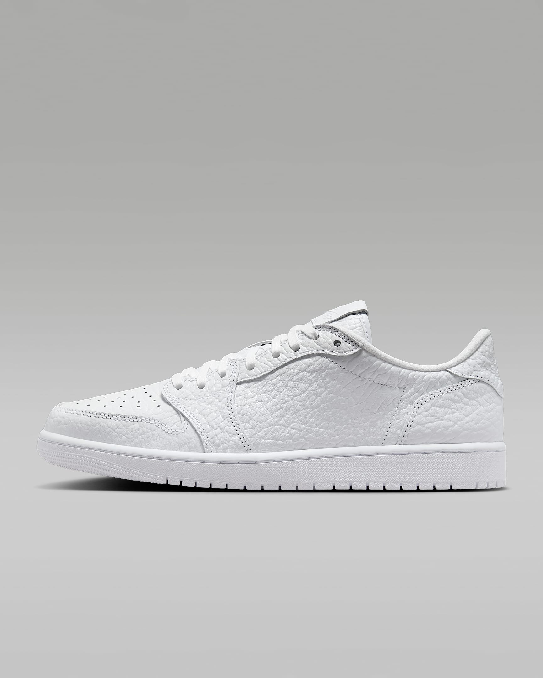 Air Jordan 1 Retro Low 复刻男子运动鞋 - 白色/白色/白色