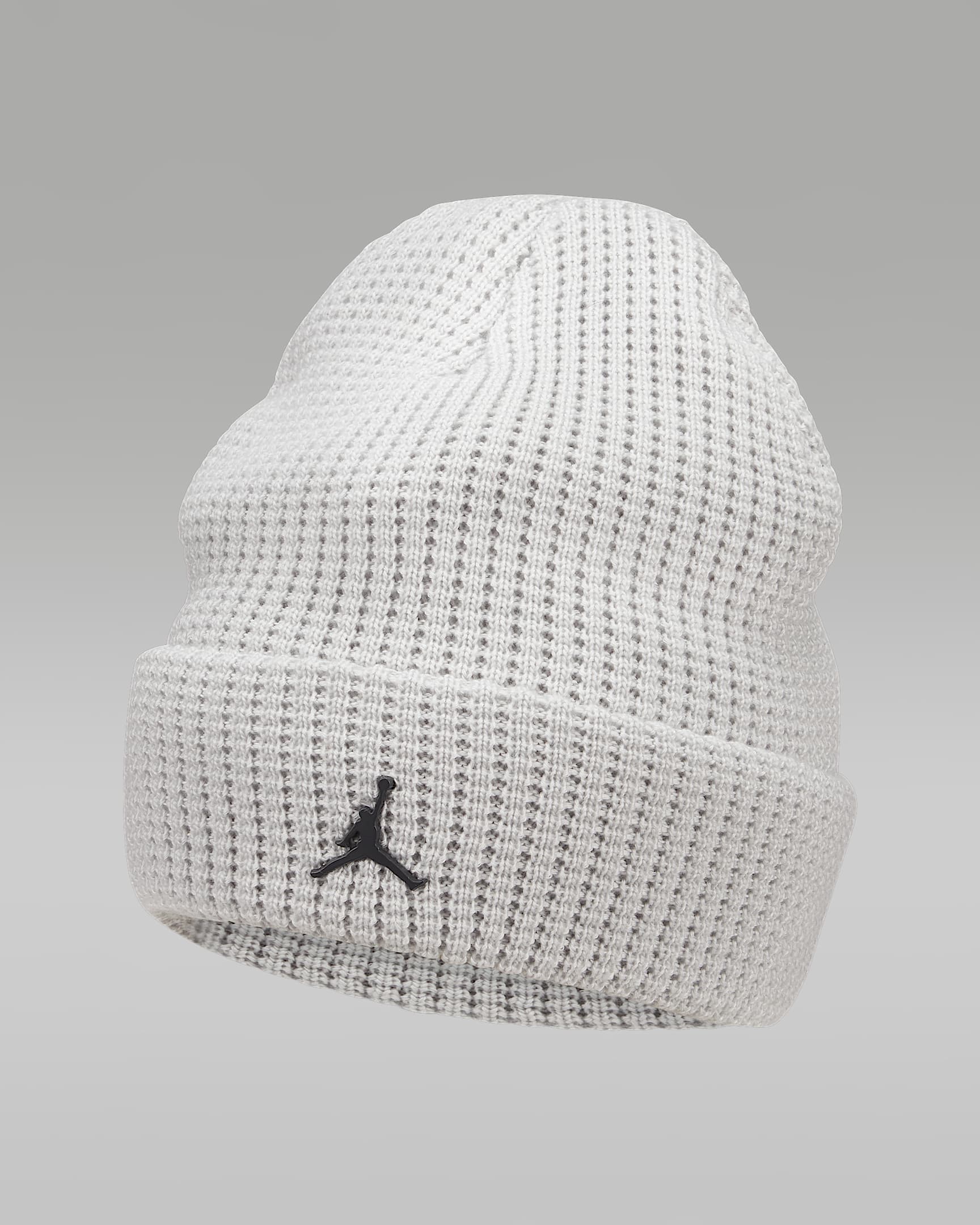 Jordan 针织帽 - 雾灰/煤黑