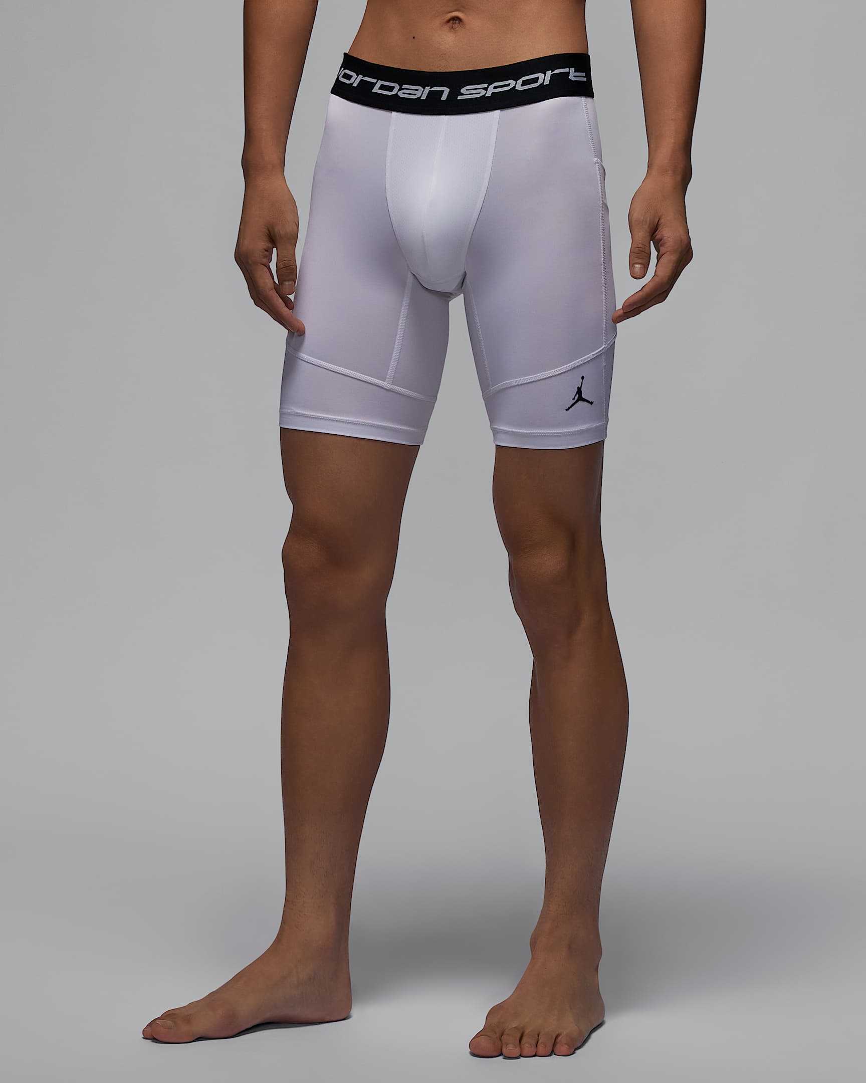 Jordan Sport Dri-FIT 男子透气速干短裤 - 白色
