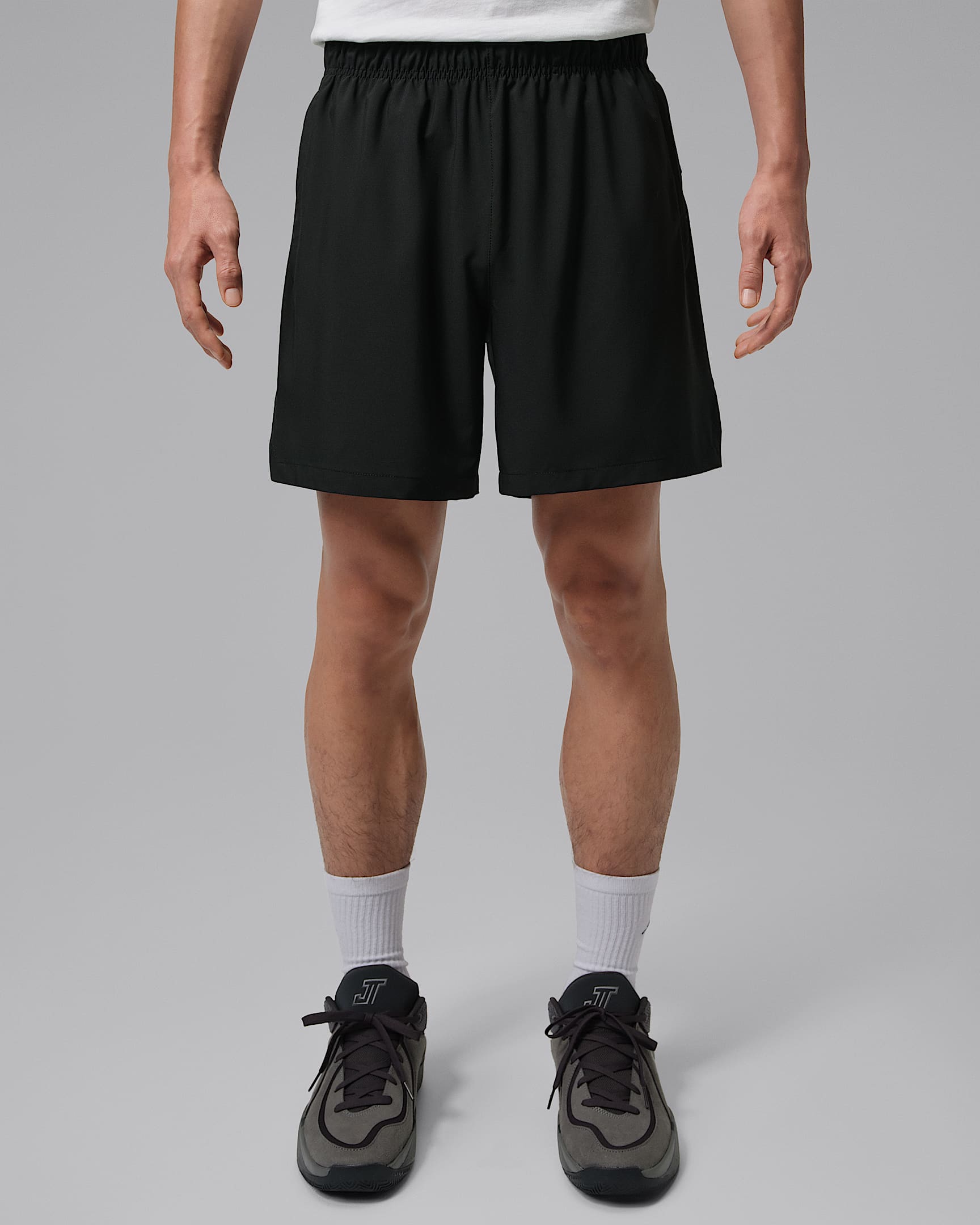 Jordan Sport Flightweight Dri-FIT 男子速干短裤 - 黑/暗灰色