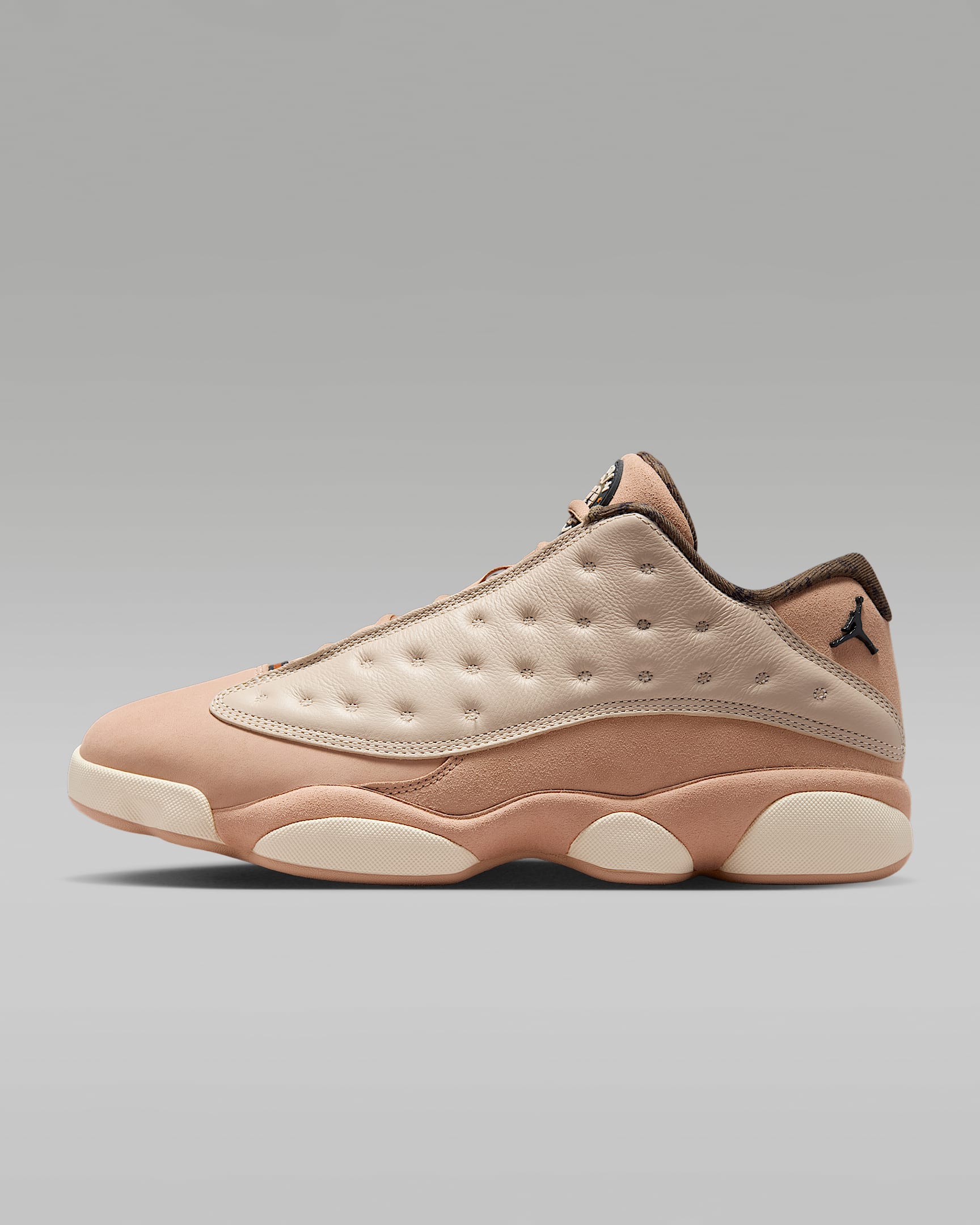 Air Jordan 13 Retro Low 下站东单复刻男子运动鞋 - 燕麦色/麻黄/椰奶色/灰黑