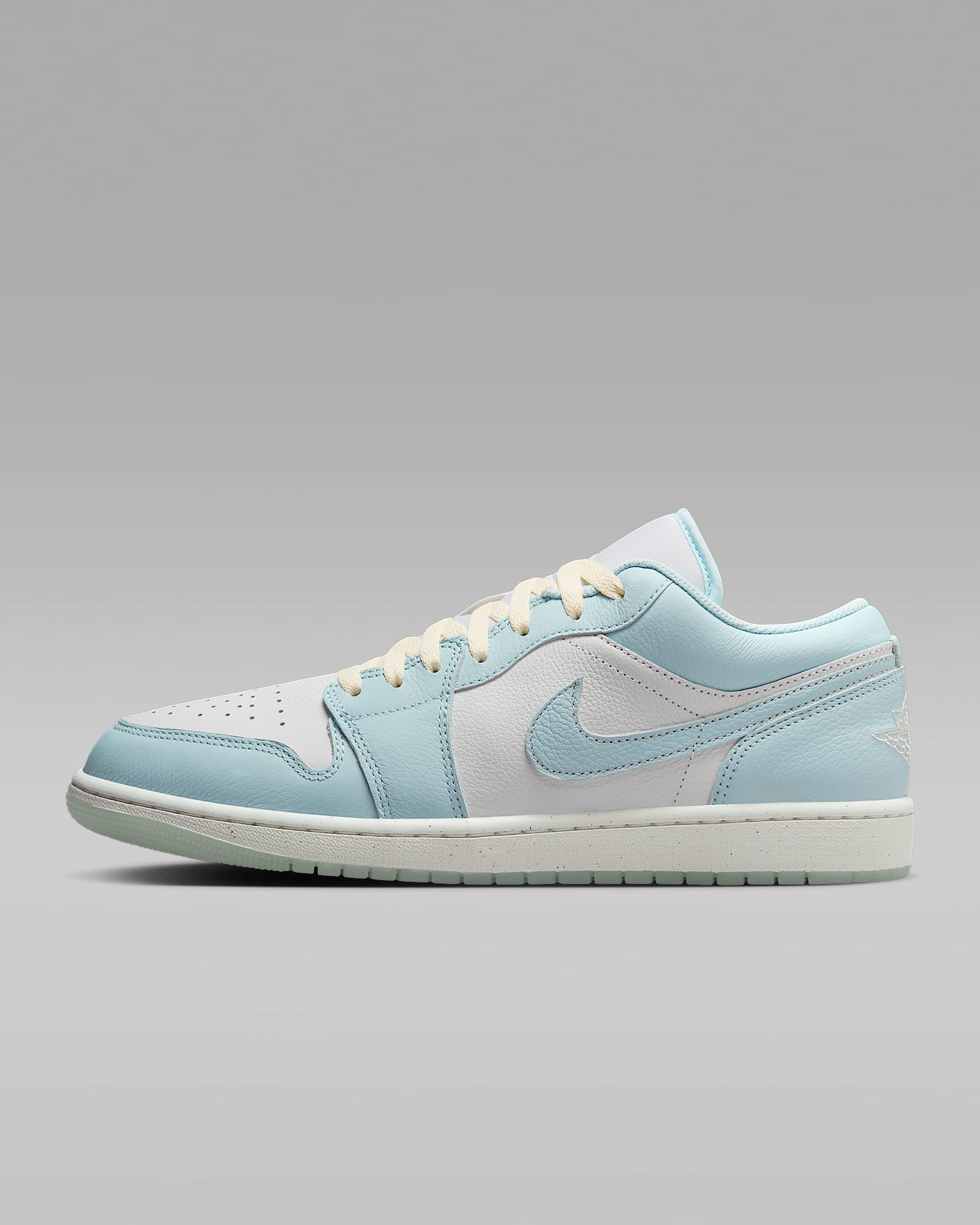 Air Jordan 1 Low SE 男子运动鞋 - 冰川蓝/山峰白/冰番石榴色/海玻璃色