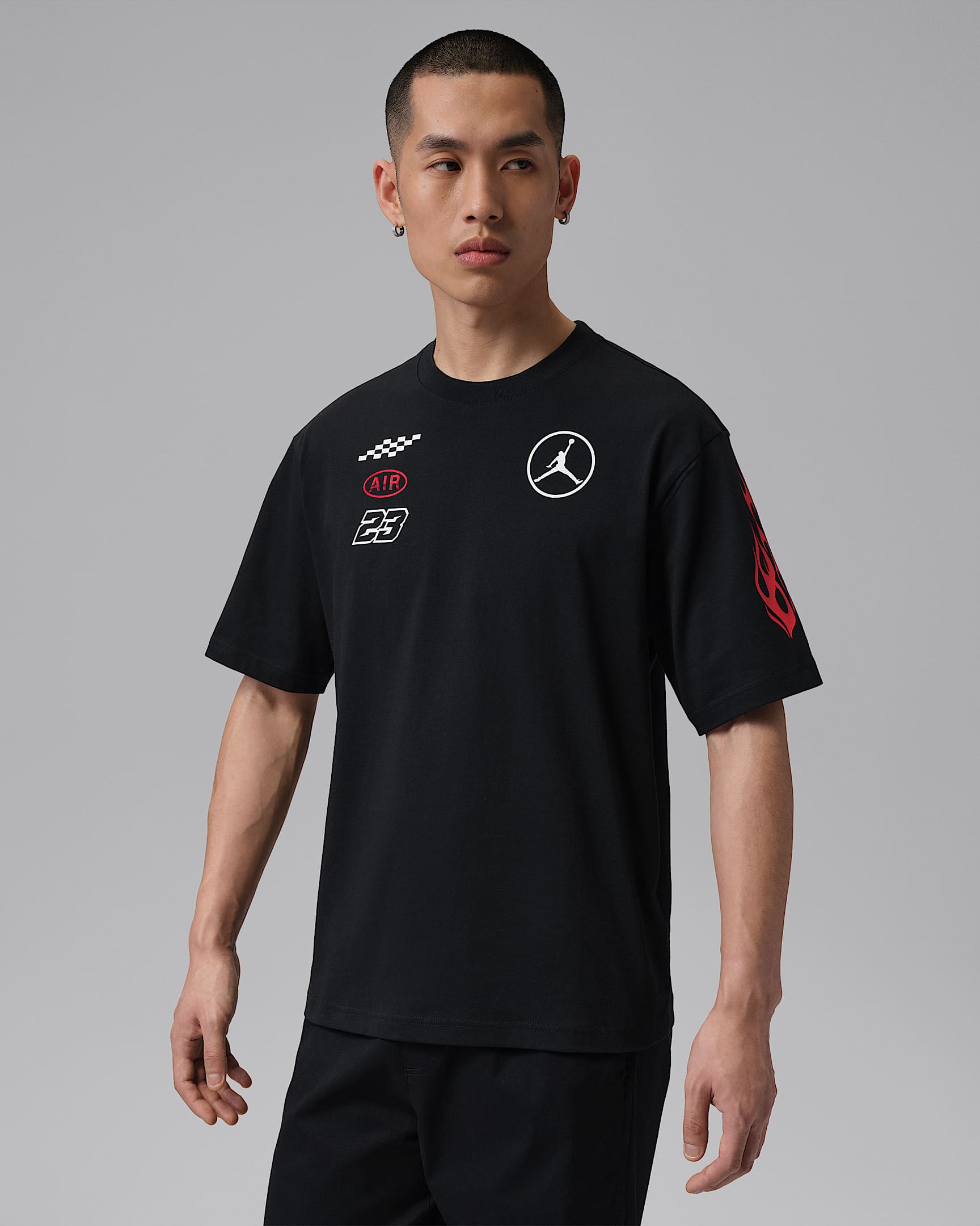 Jordan 男子T恤 - 黑