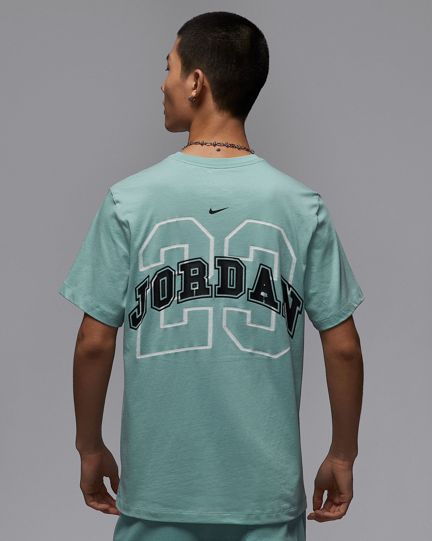 Jordan Flight MVP 男子T恤 - 矿物色/黑