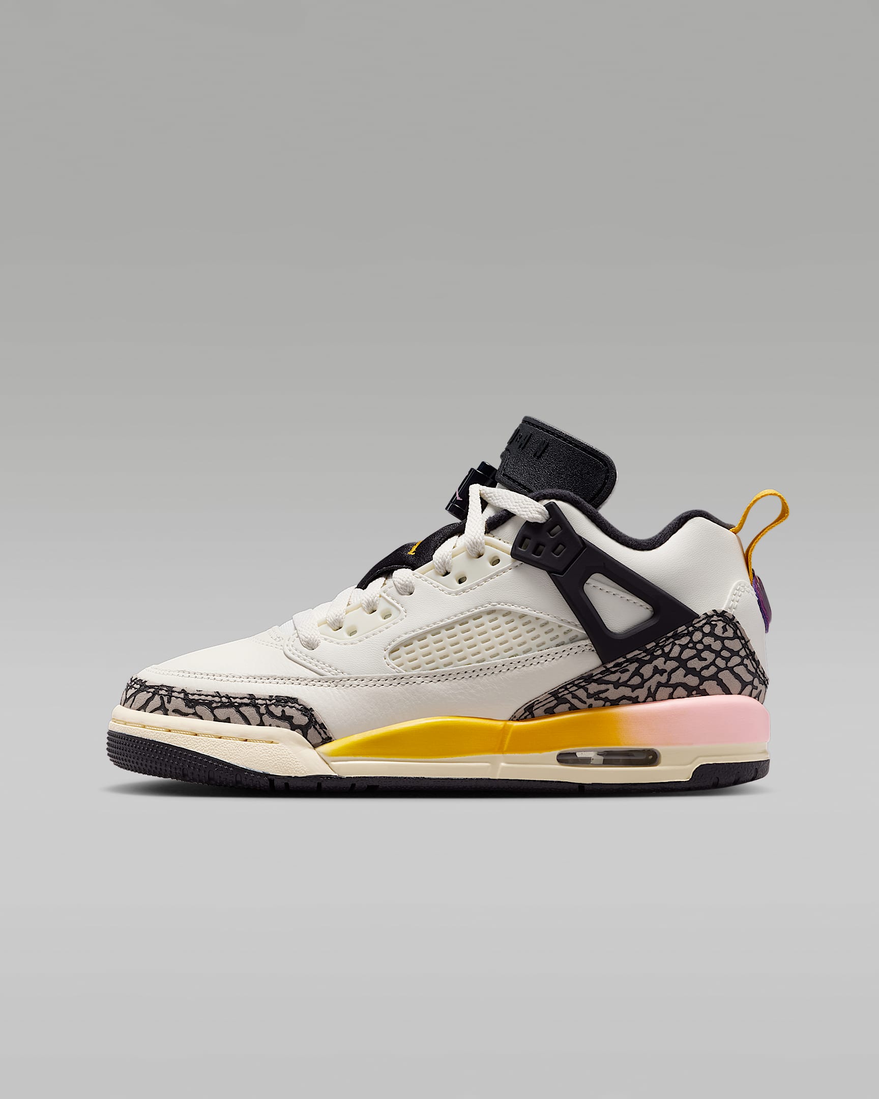Jordan Spizike Low 大童运动鞋 - 帆白/油灰/棉布白/暗硫色