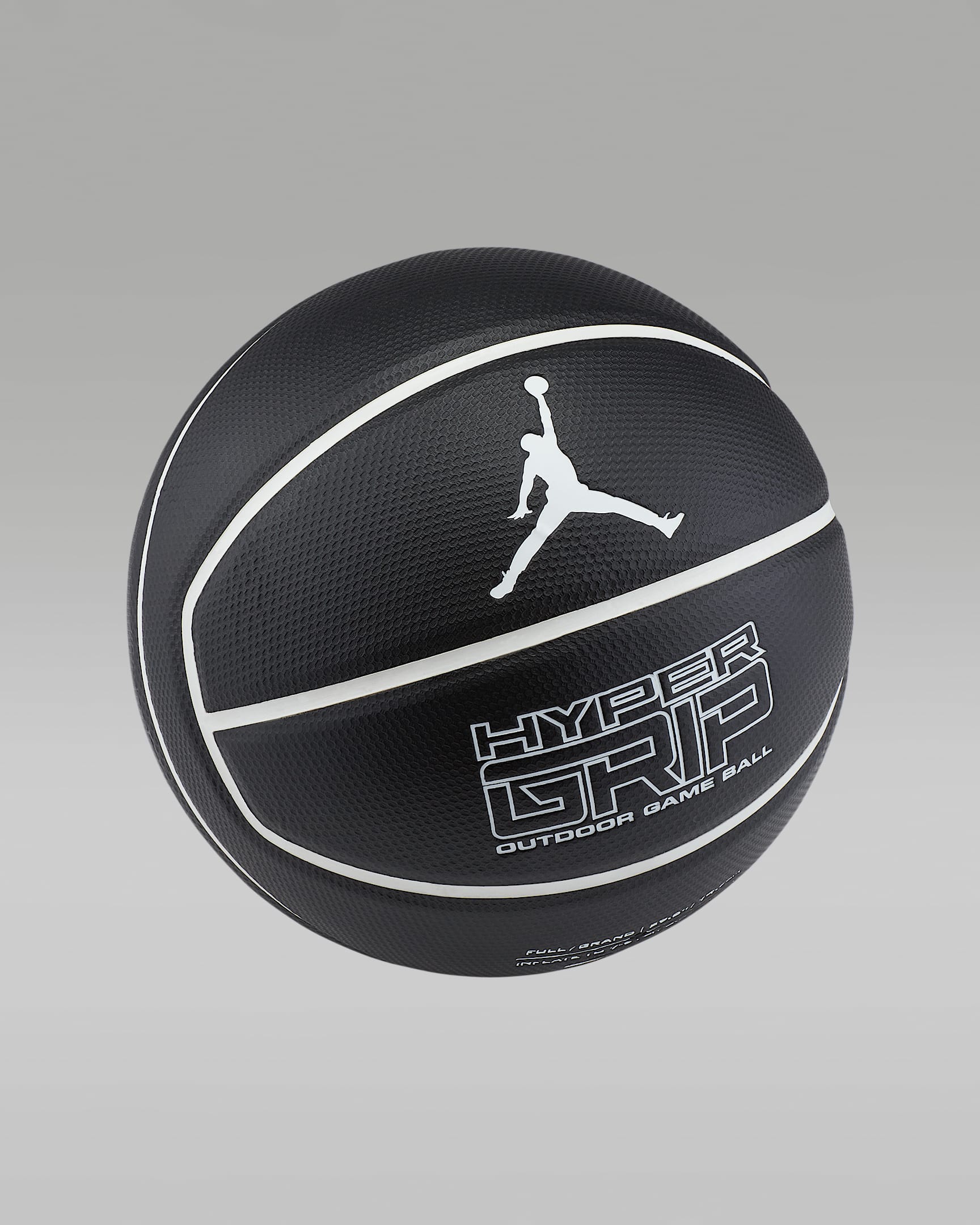 Jordan HyperGrip 4P 篮球 - 黑/白色/白色/白色