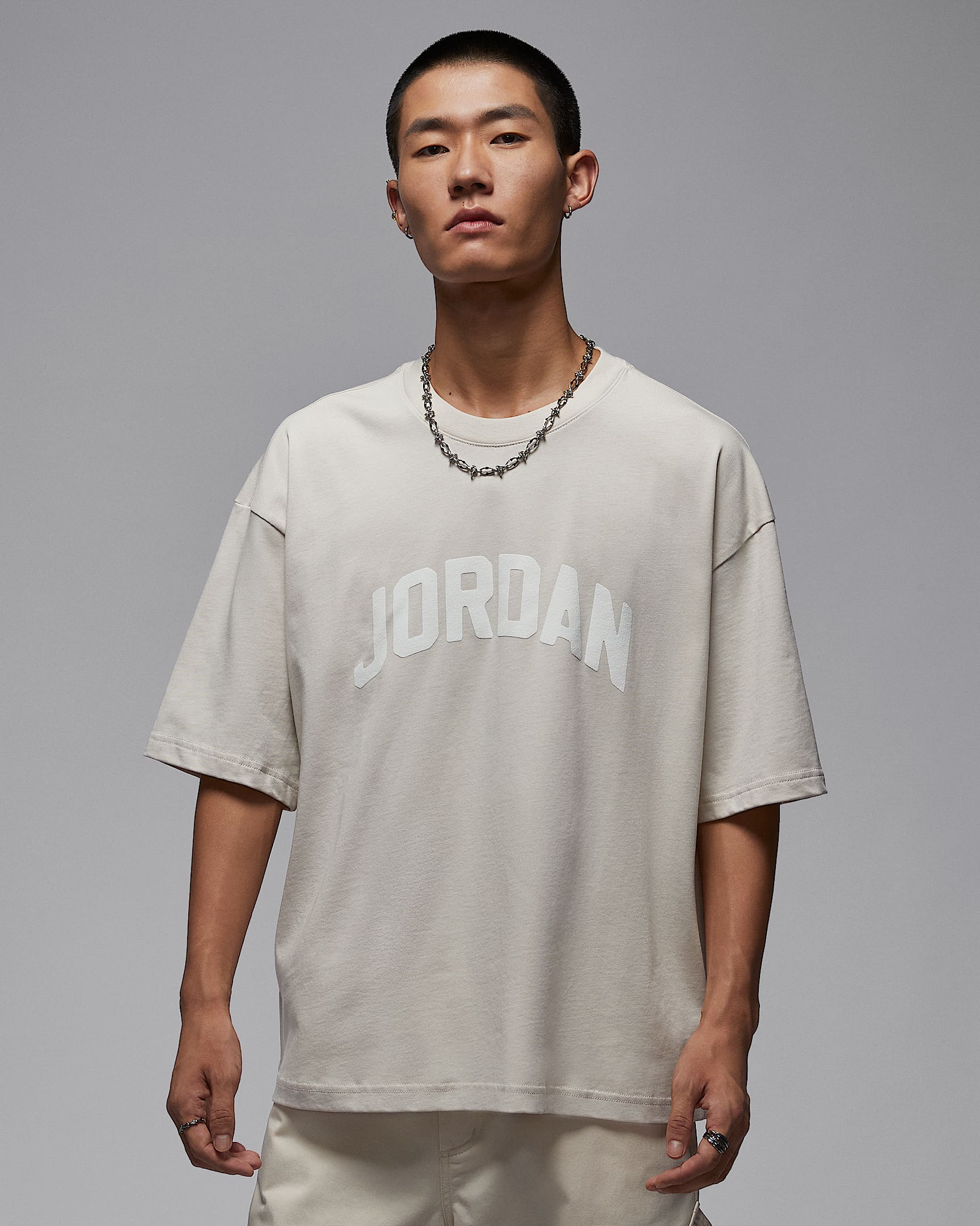 Jordan Flight Essentials 男子T恤 - 浅土褐/帆白