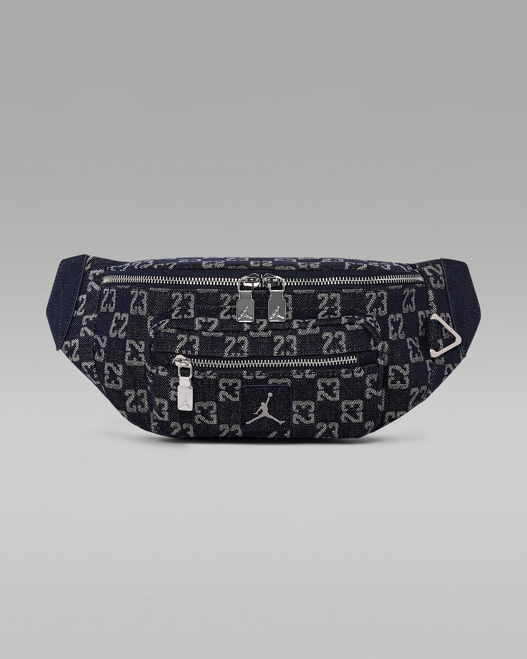 Jordan Monogram 牛仔布腰包 - 靛蓝