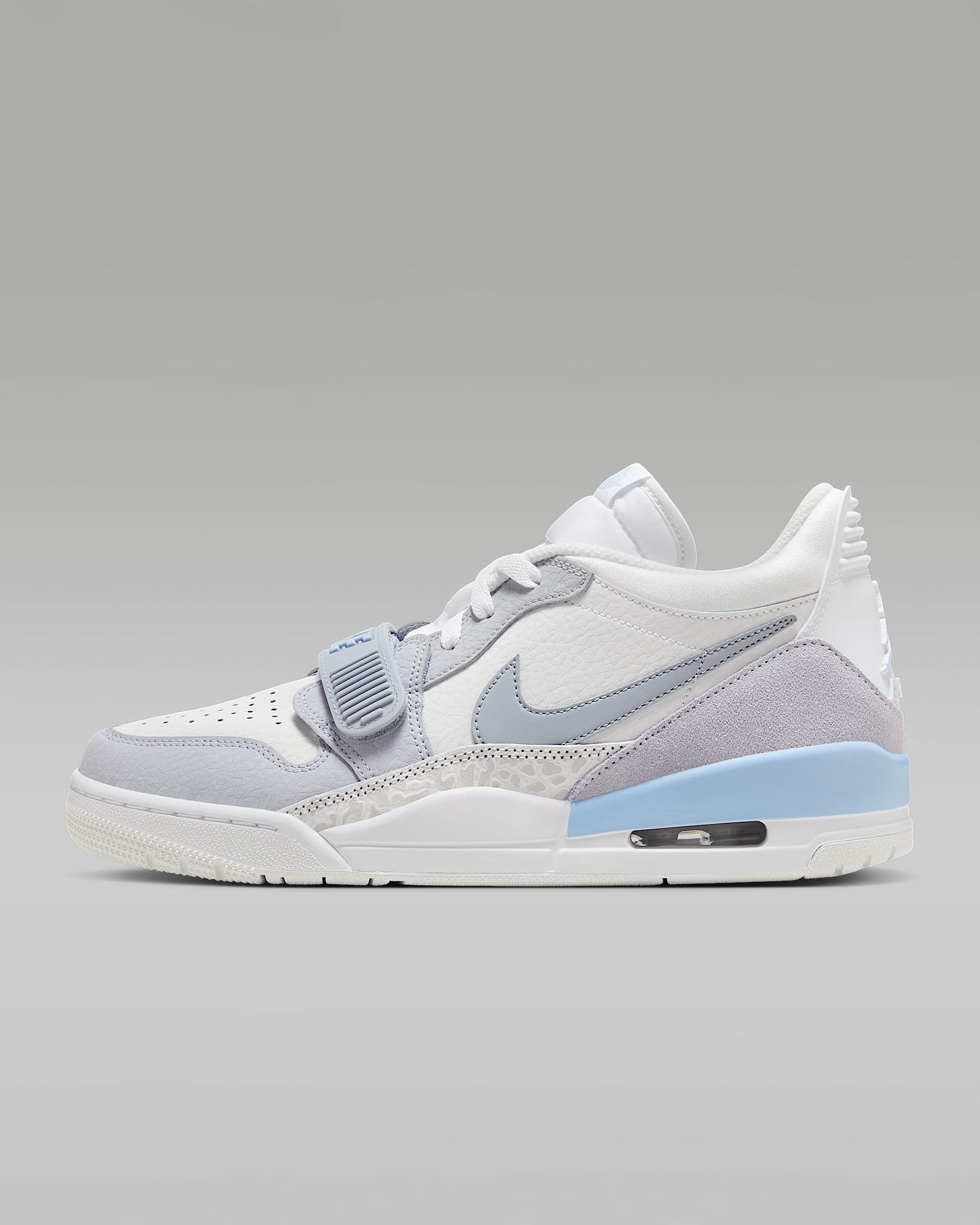 Air Jordan Legacy 312 Low 男子运动鞋 - 白色/白色/氢蓝/太空灰