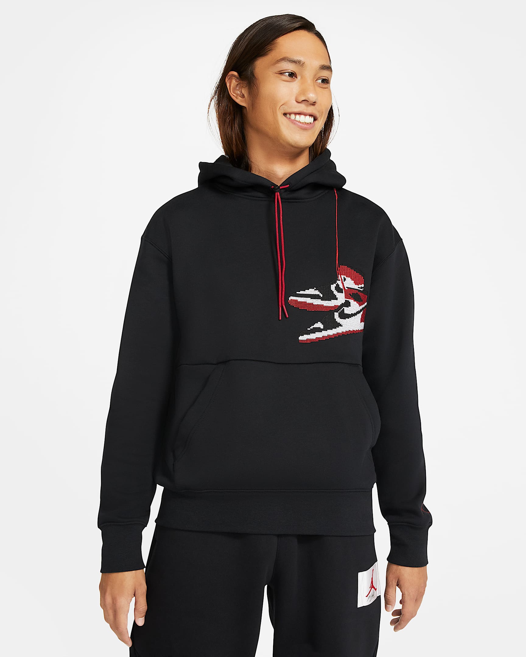 Jordan Jumpman Holiday 男子套头连帽衫 - 黑