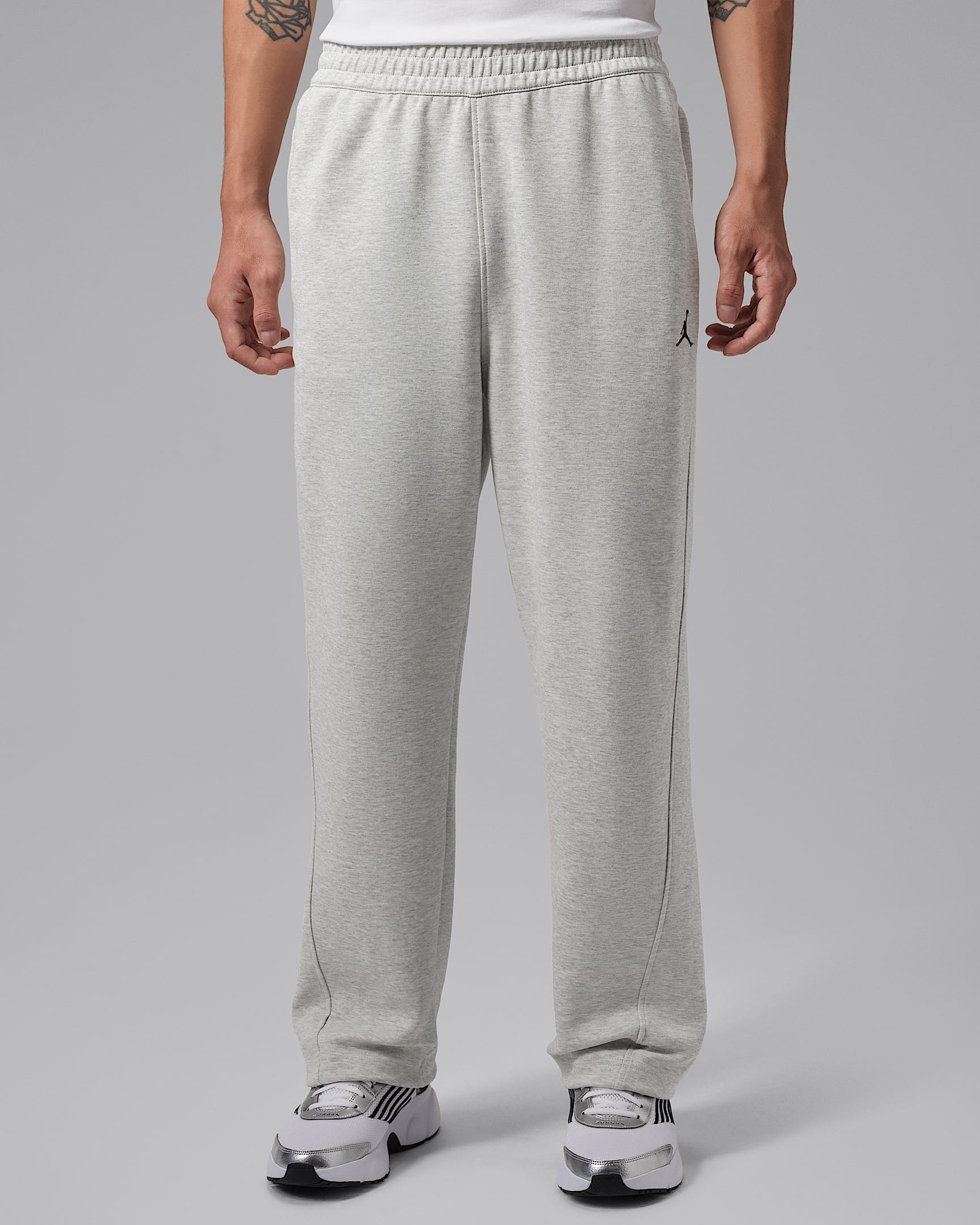 Jordan Sport Hoop Fleece Dri-FIT 男子速干长裤 - 麻灰