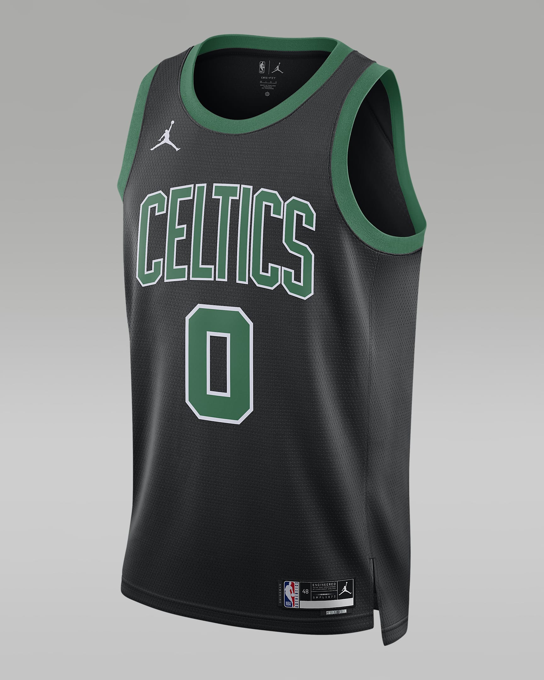波士顿凯尔特人队 Statement Edition Jordan Dri-FIT NBA Swingman Jersey 男子速干球衣 - 黑