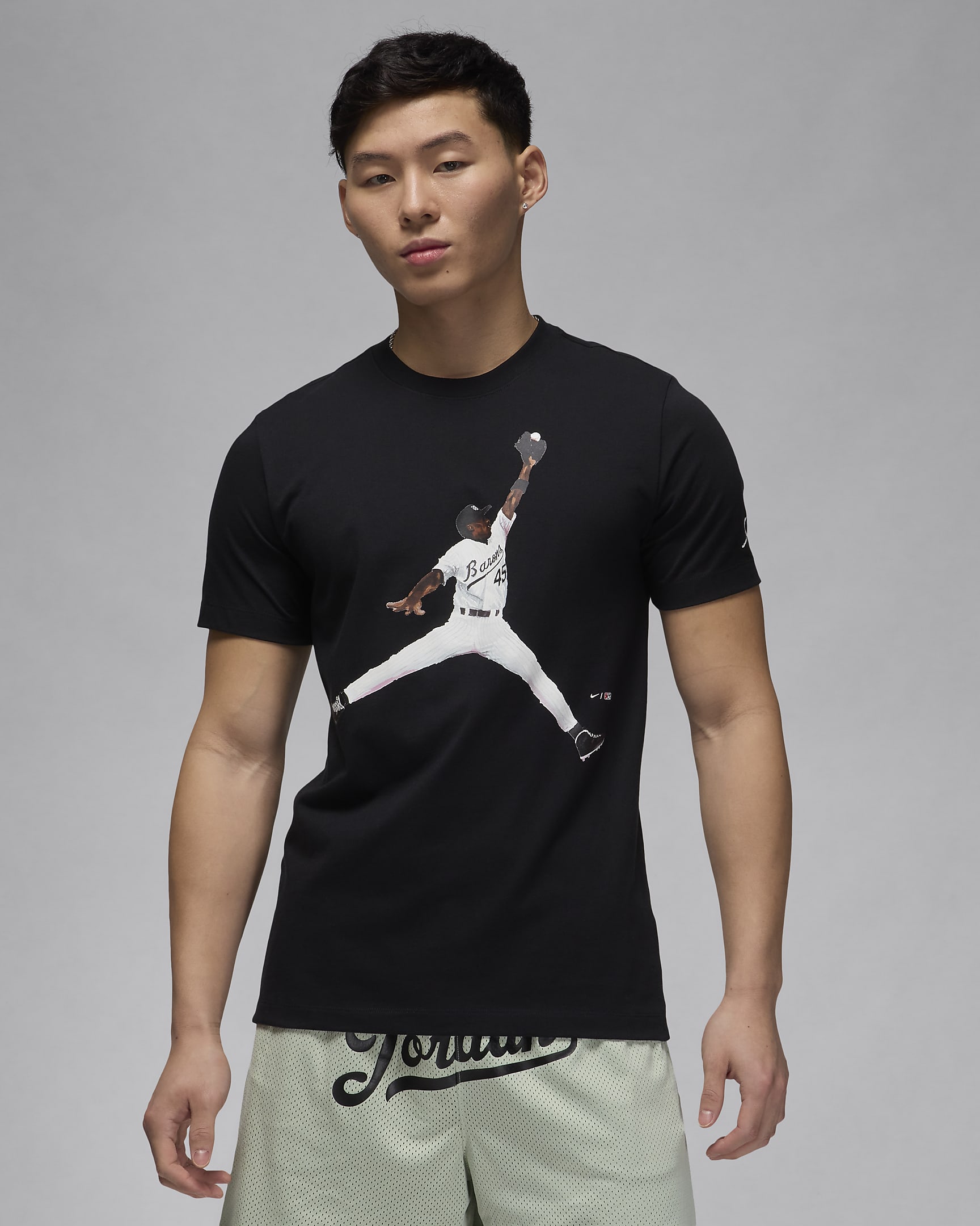 Jordan Flight MVP 男子T恤 - 黑/白色/白色