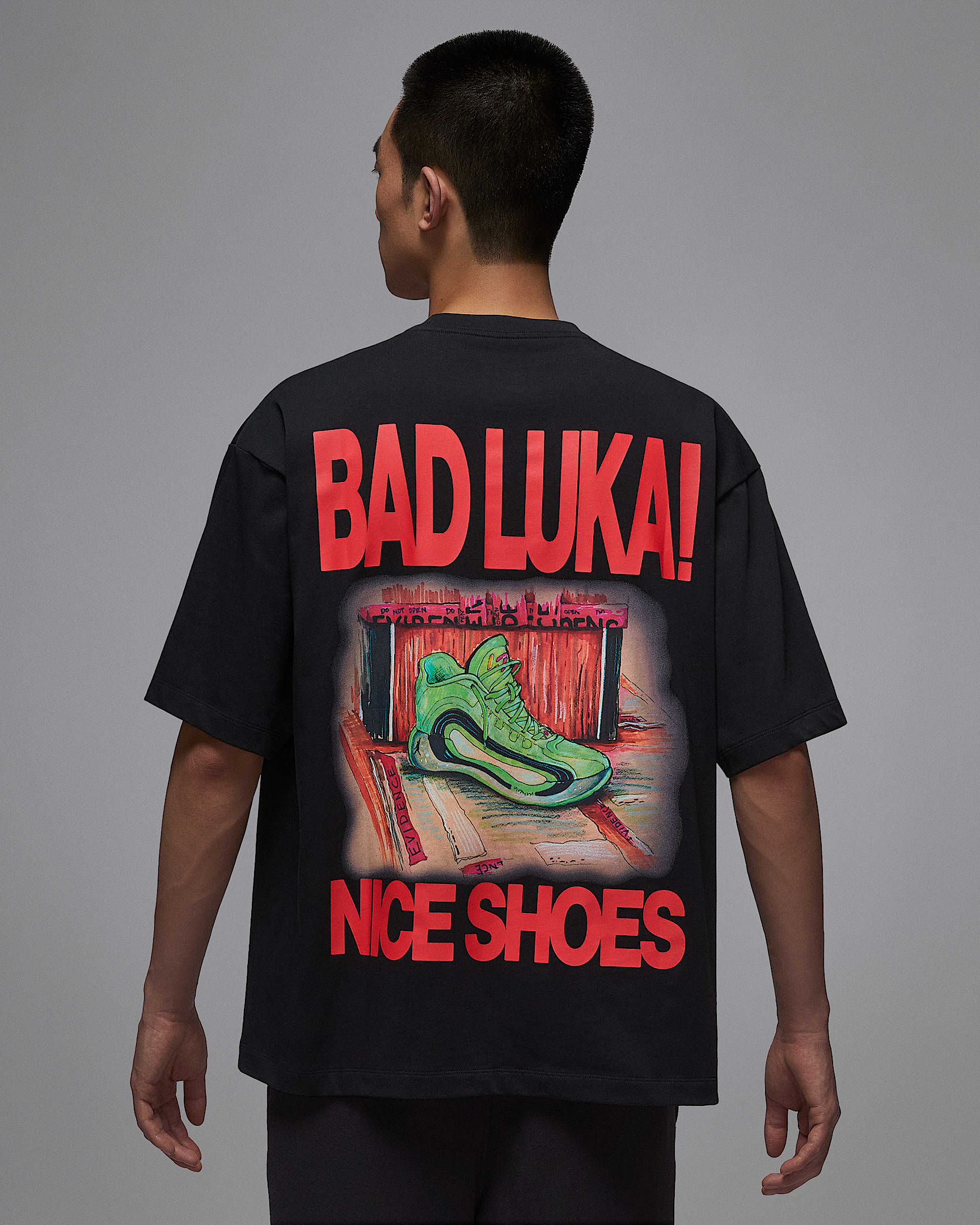 Jordan "Bad Luka" 东契奇男子T恤 - 黑
