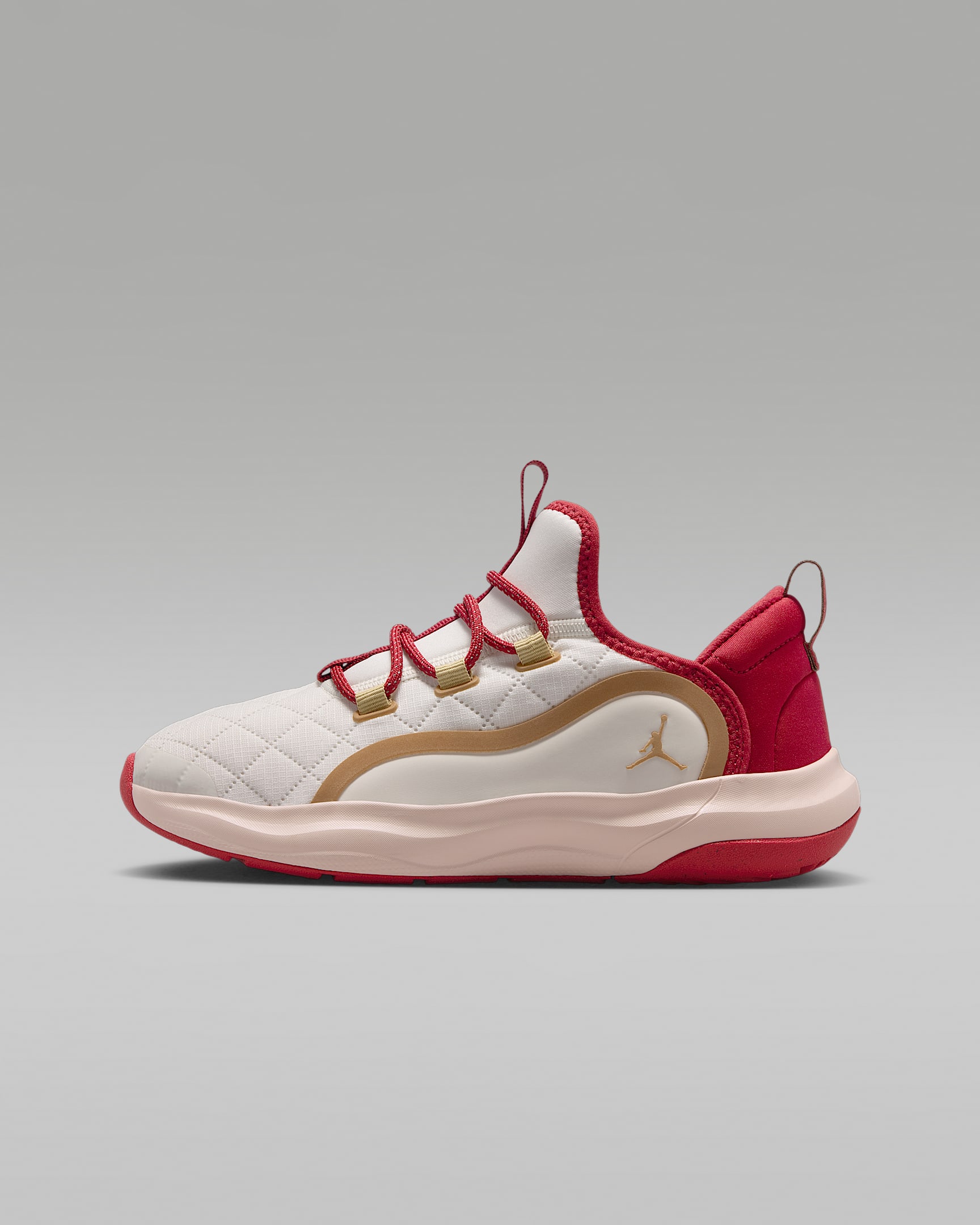 Jordan 23/7.2 EasyOn SE 新年系列大鲨鱼大童运动鞋 - 帆白/粉白/深队红/金属色