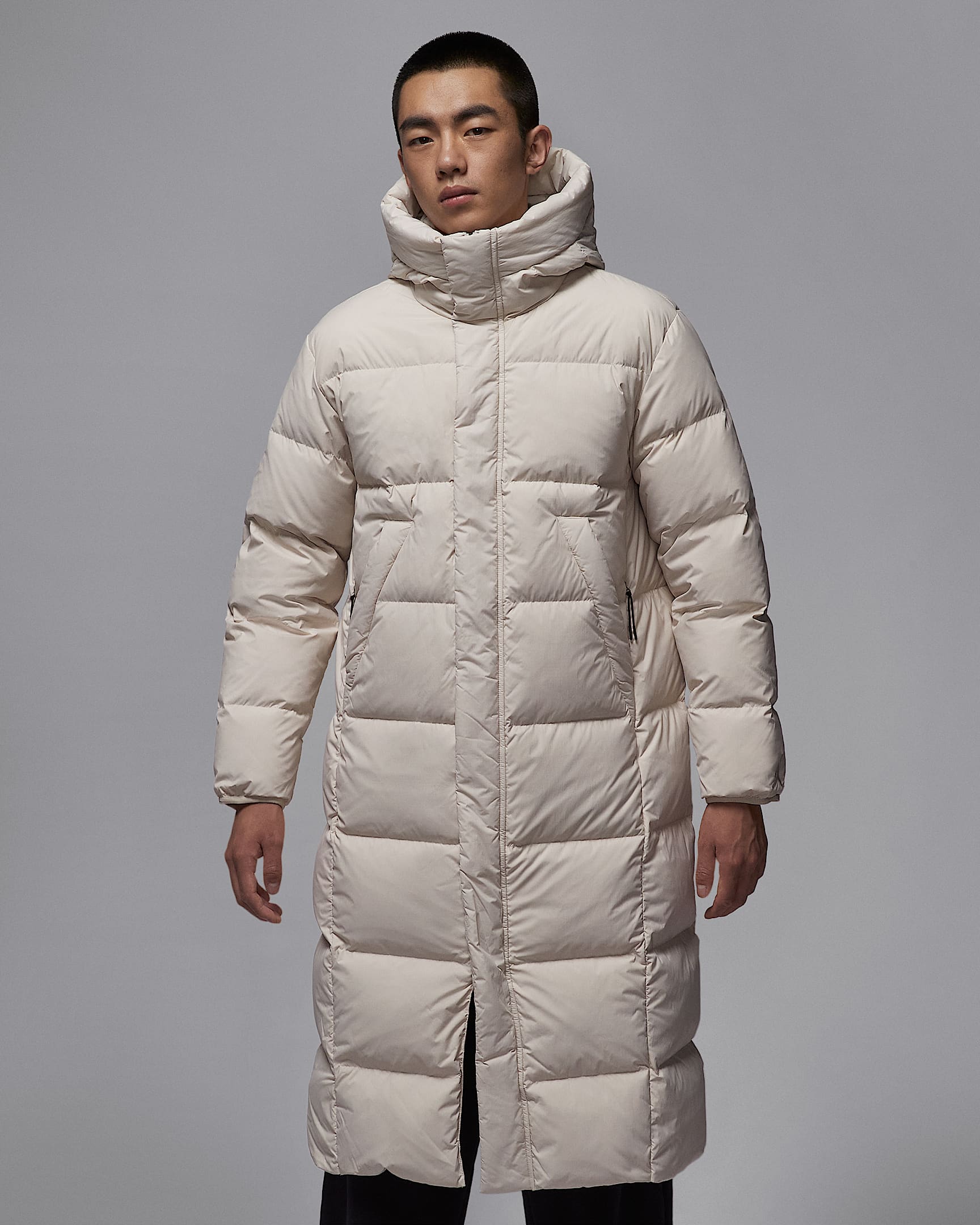 Jordan Flight 男子拒水羽绒外套 - 浅土褐