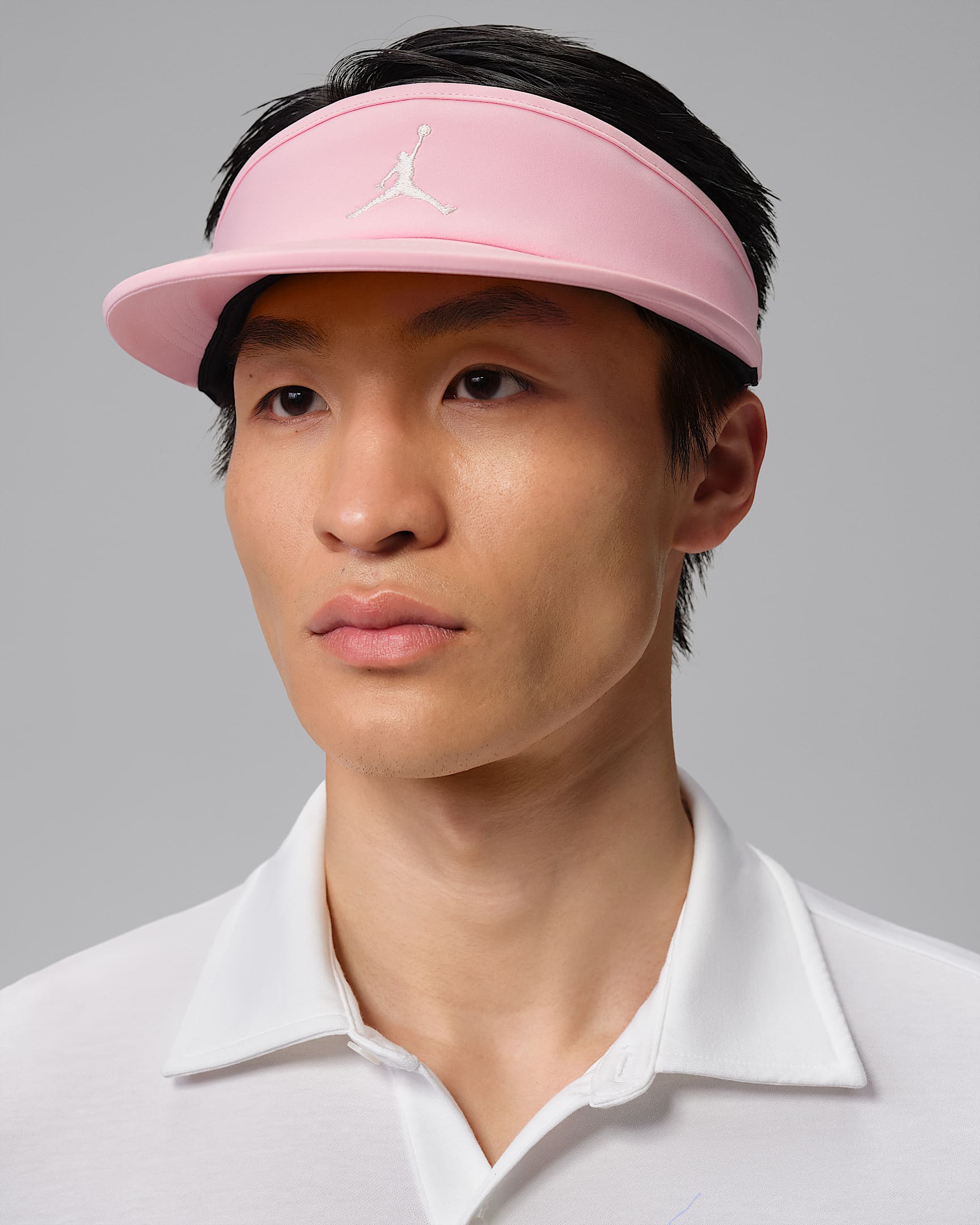 Jordan Ace Dri-FIT 高尔夫遮阳帽 - 中柔粉/帆白