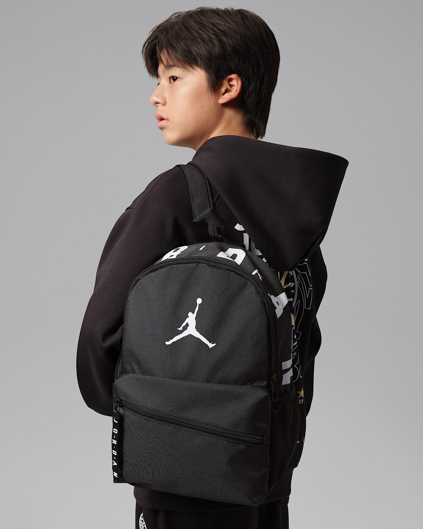 Air Jordan 儿童迷你双肩包 - 黑