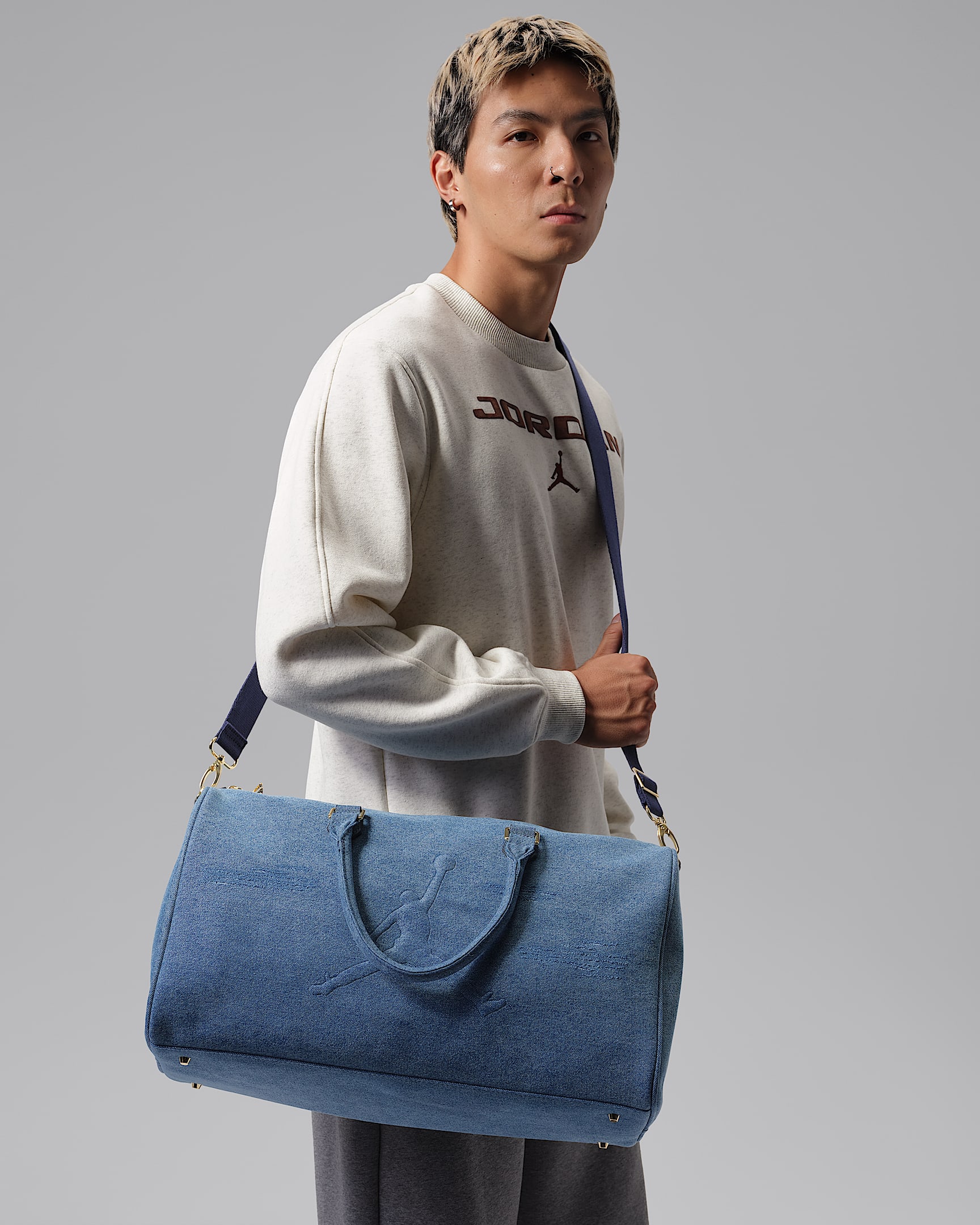 Jordan Atmos 牛仔行李包 - 靛青