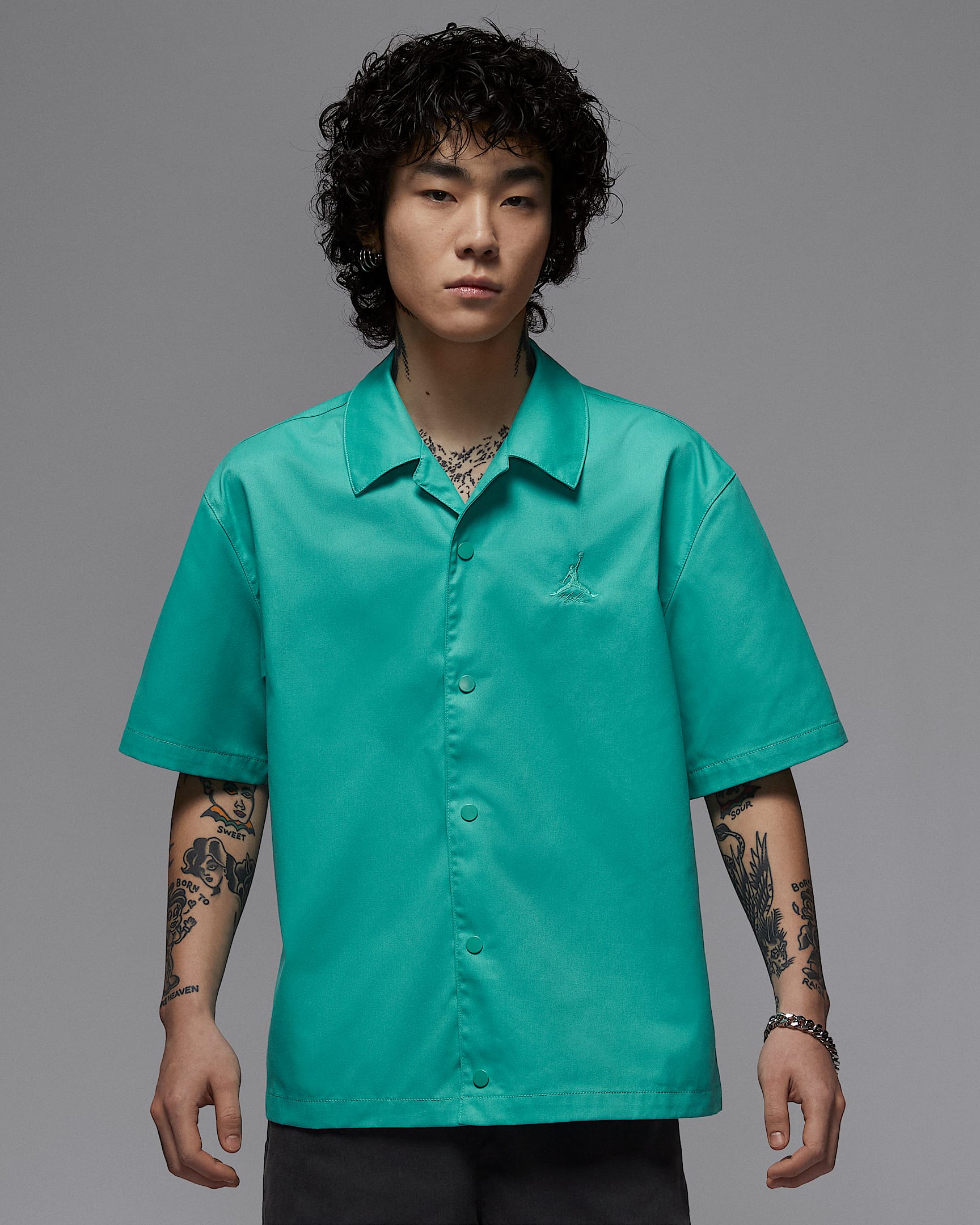 Jordan Essentials Statement 男子上衣 - 水洗水鸭青