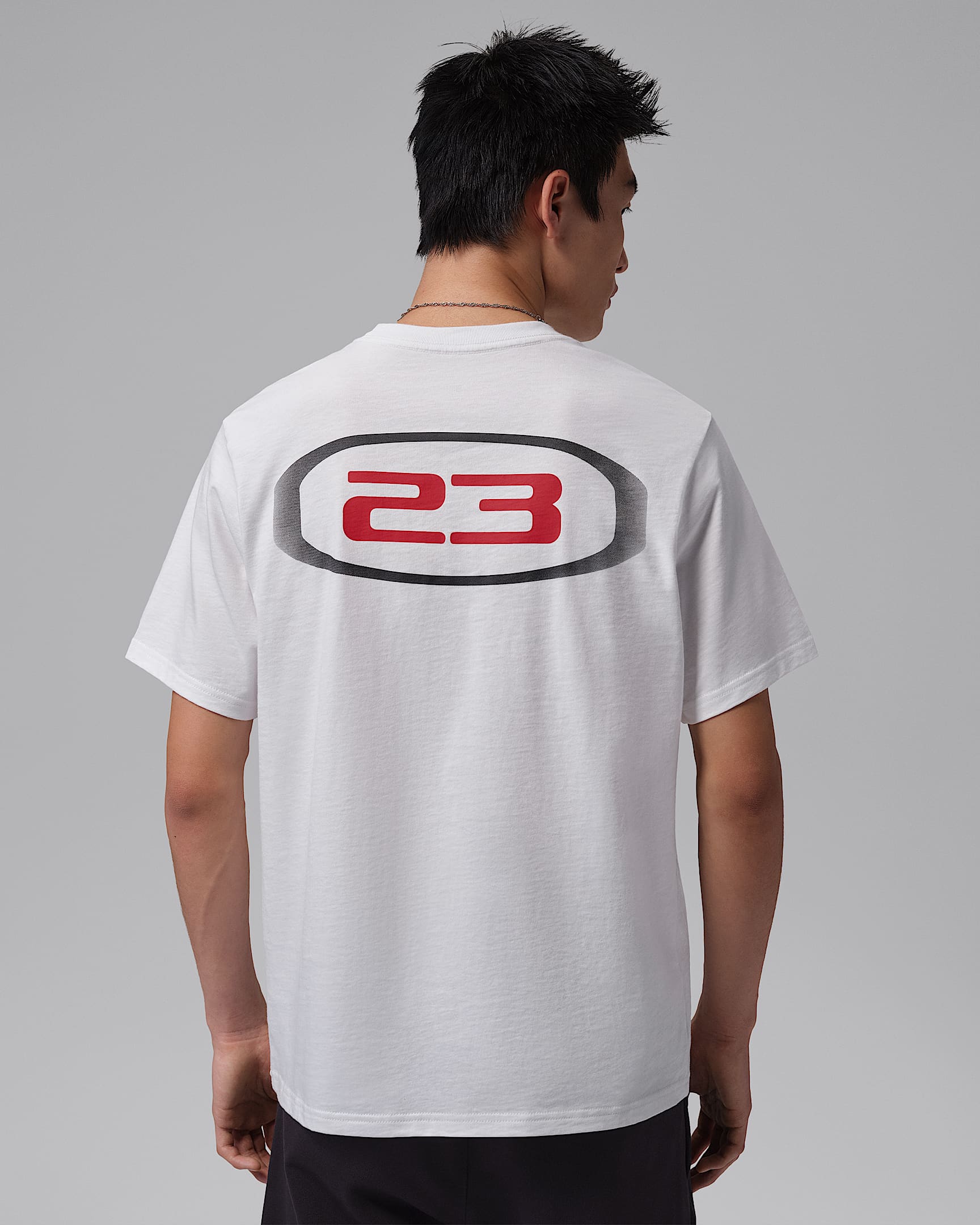 Jordan Sport Dri-FIT 男子速干T恤 - 白色/黑/大学红