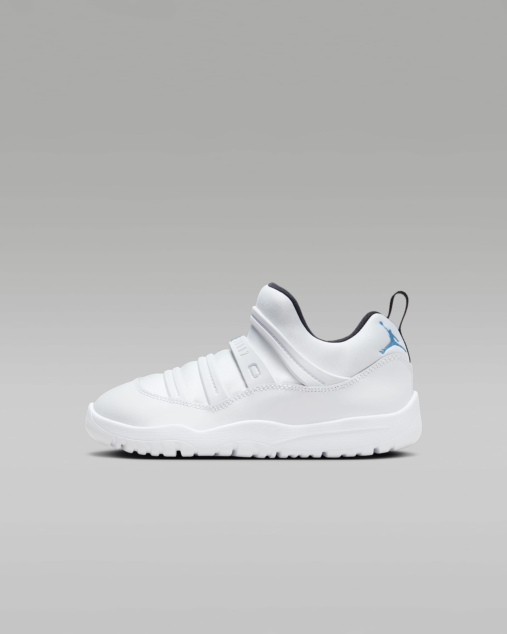 Jordan 11 Retro Little Flex 幼童运动鞋 - 白色/黑/传奇蓝