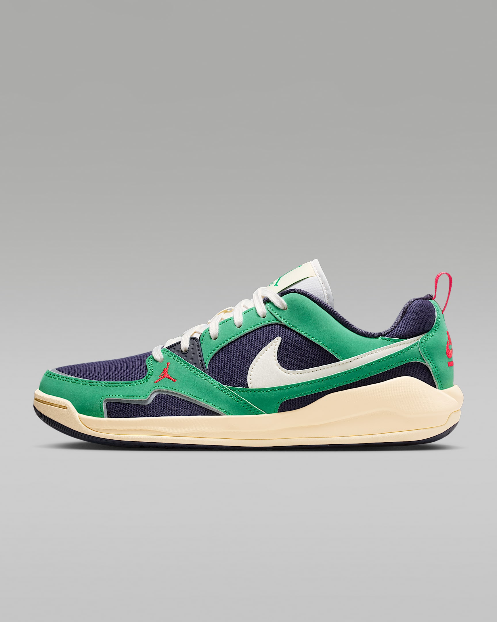 Jordan CMFT Era Jordan 舒释鞋男子运动鞋 - 黑曜石色/幸运绿/椒红/淡象牙白