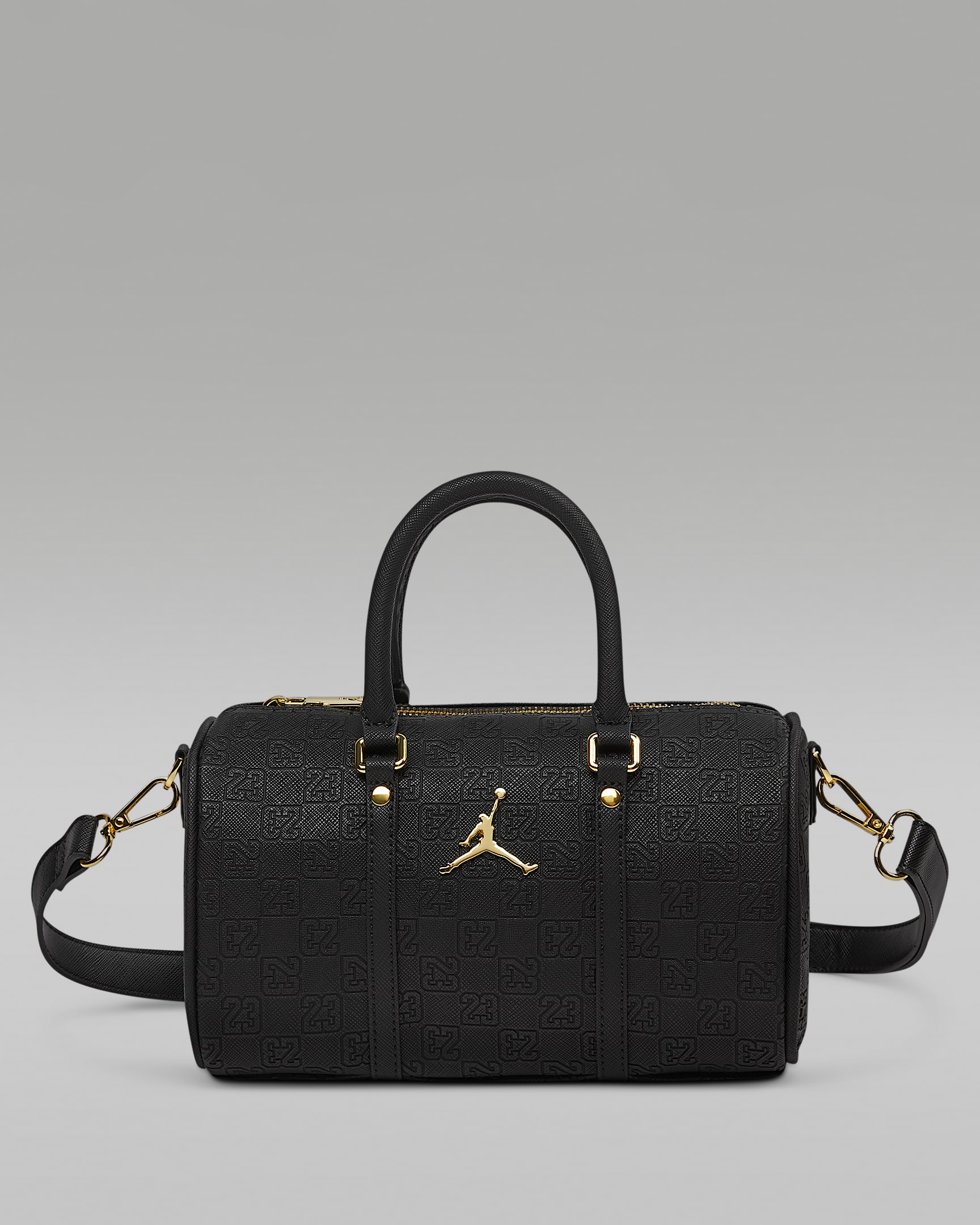 Jordan Monogram 斜挎包 - 黑/金