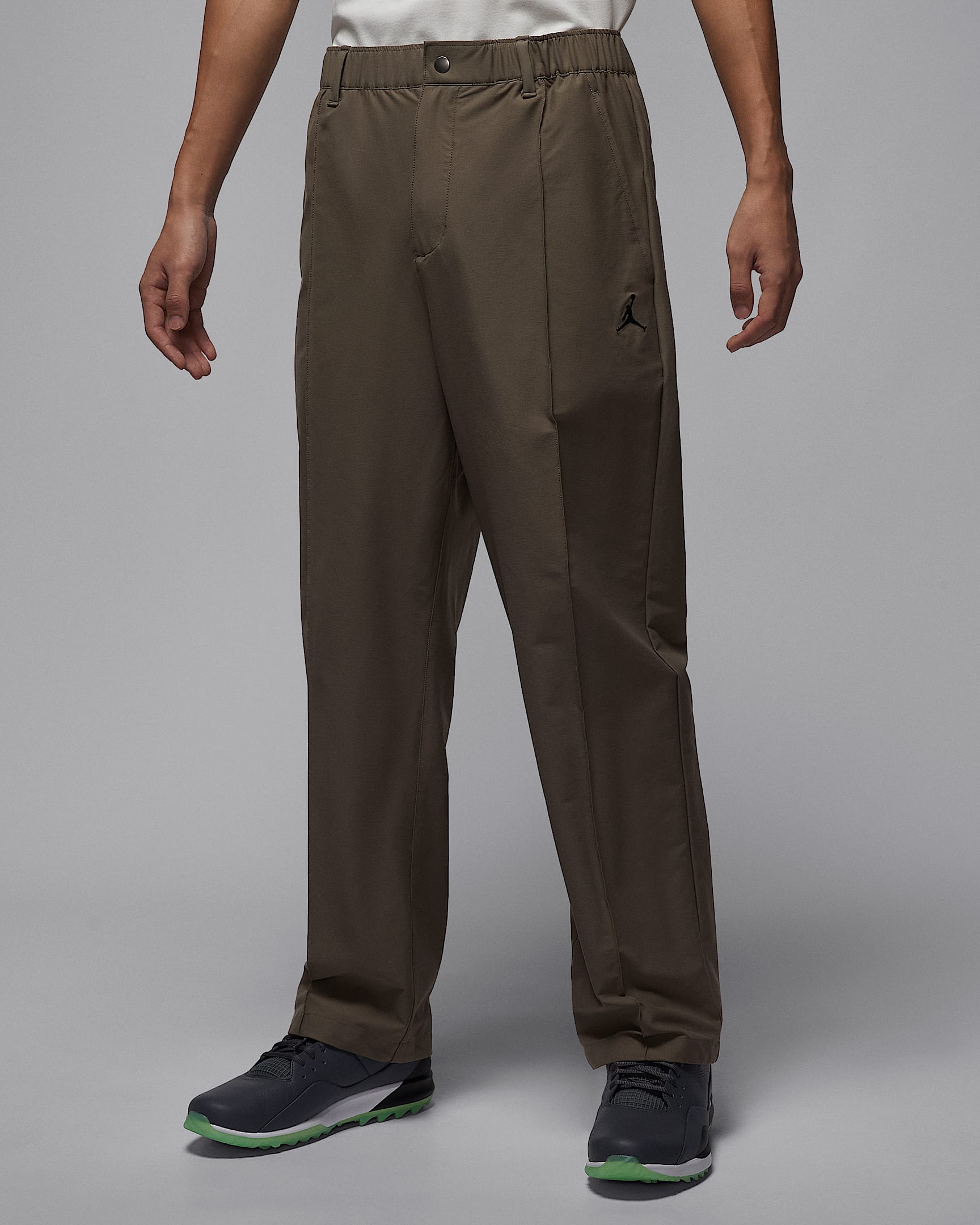 Jordan Sport 男子拒水高尔夫长裤 - 橄榄灰/黑