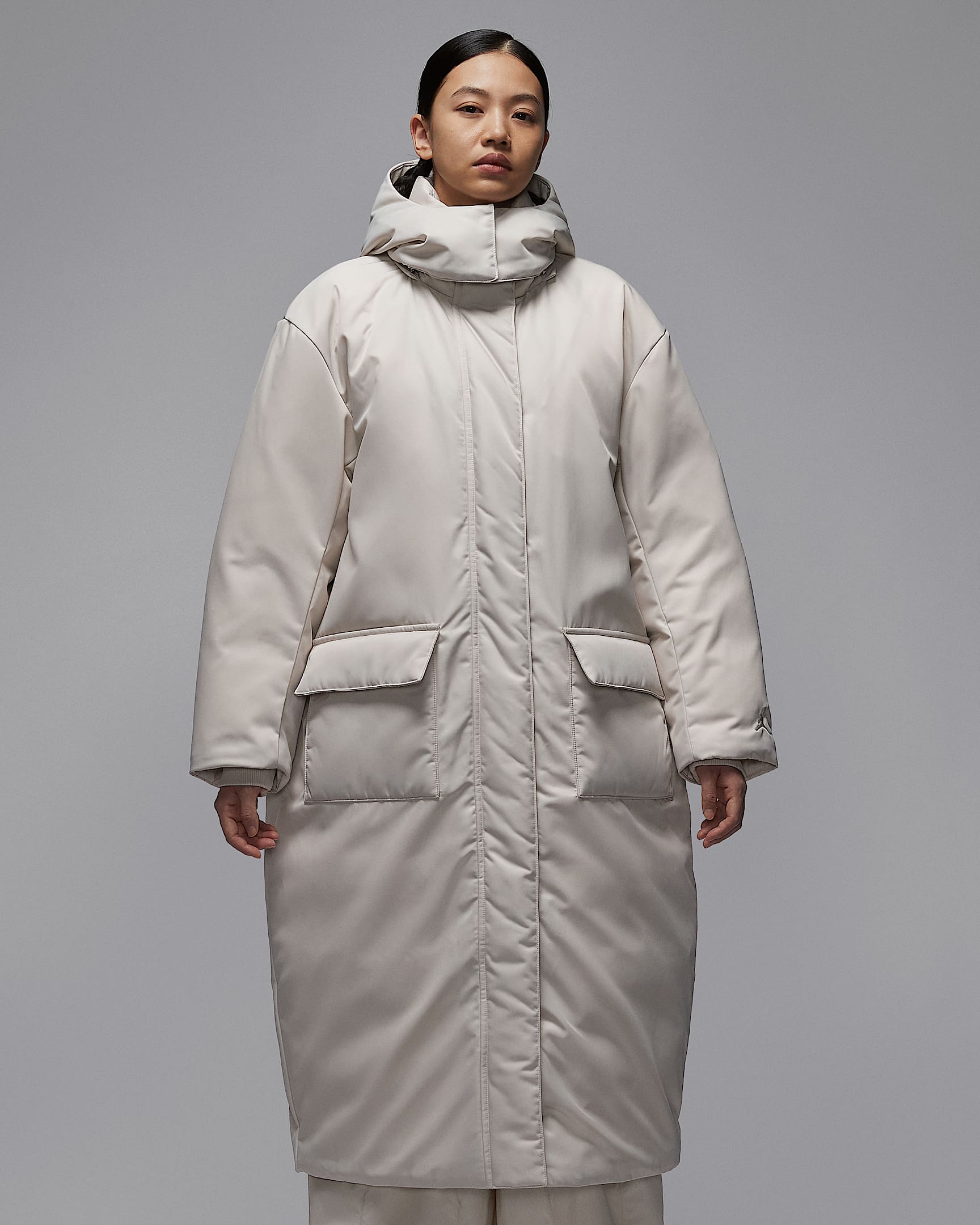 Jordan Flight Therma-FIT 女子 Oversize 风羽绒外套 - 浅土褐